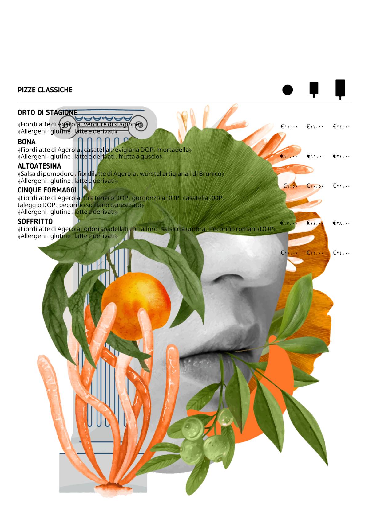 Menu di La Sconta Bar Pizzeria 