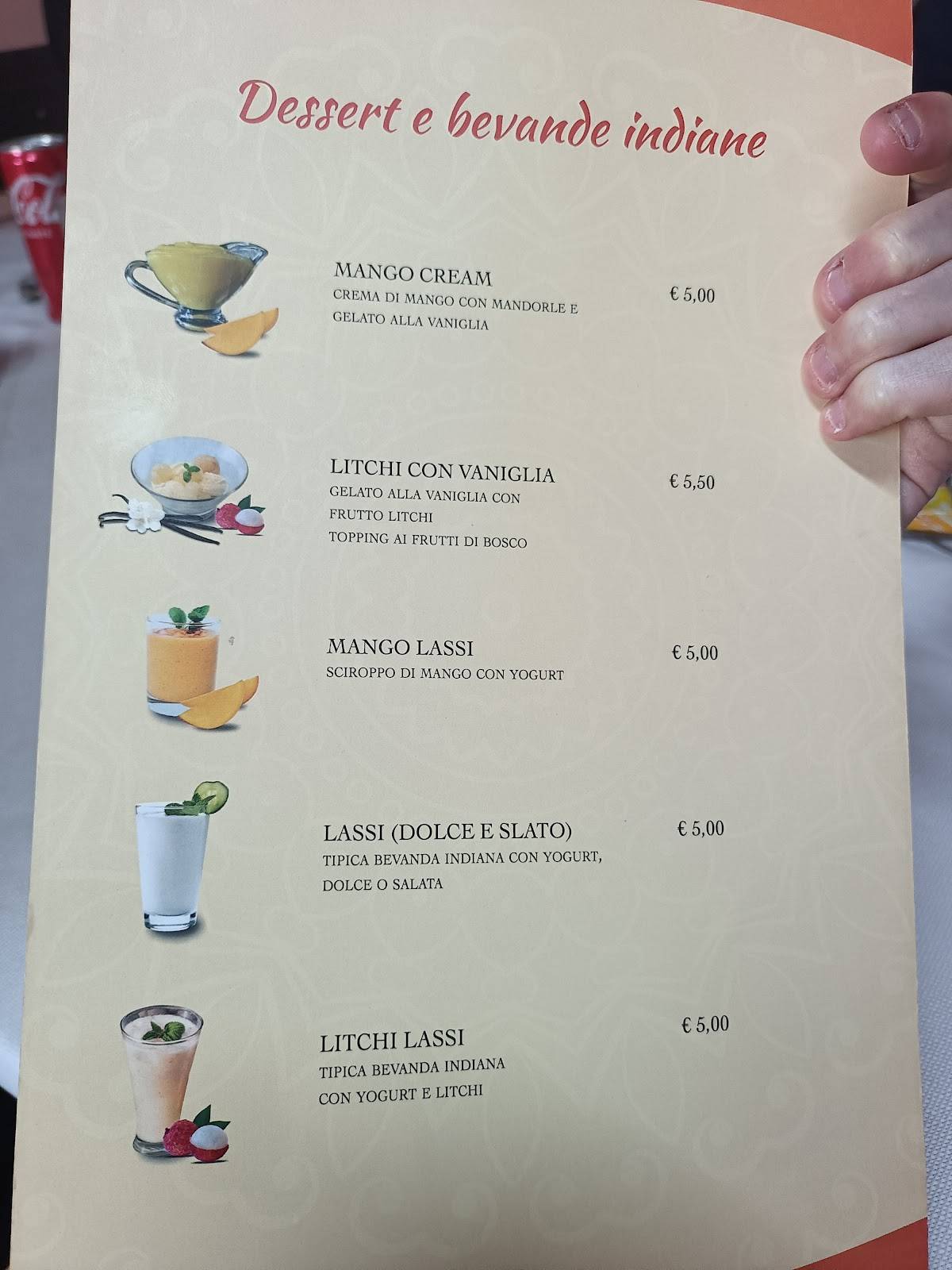 Menu di Ristorante Pizzeria La Sorgente 