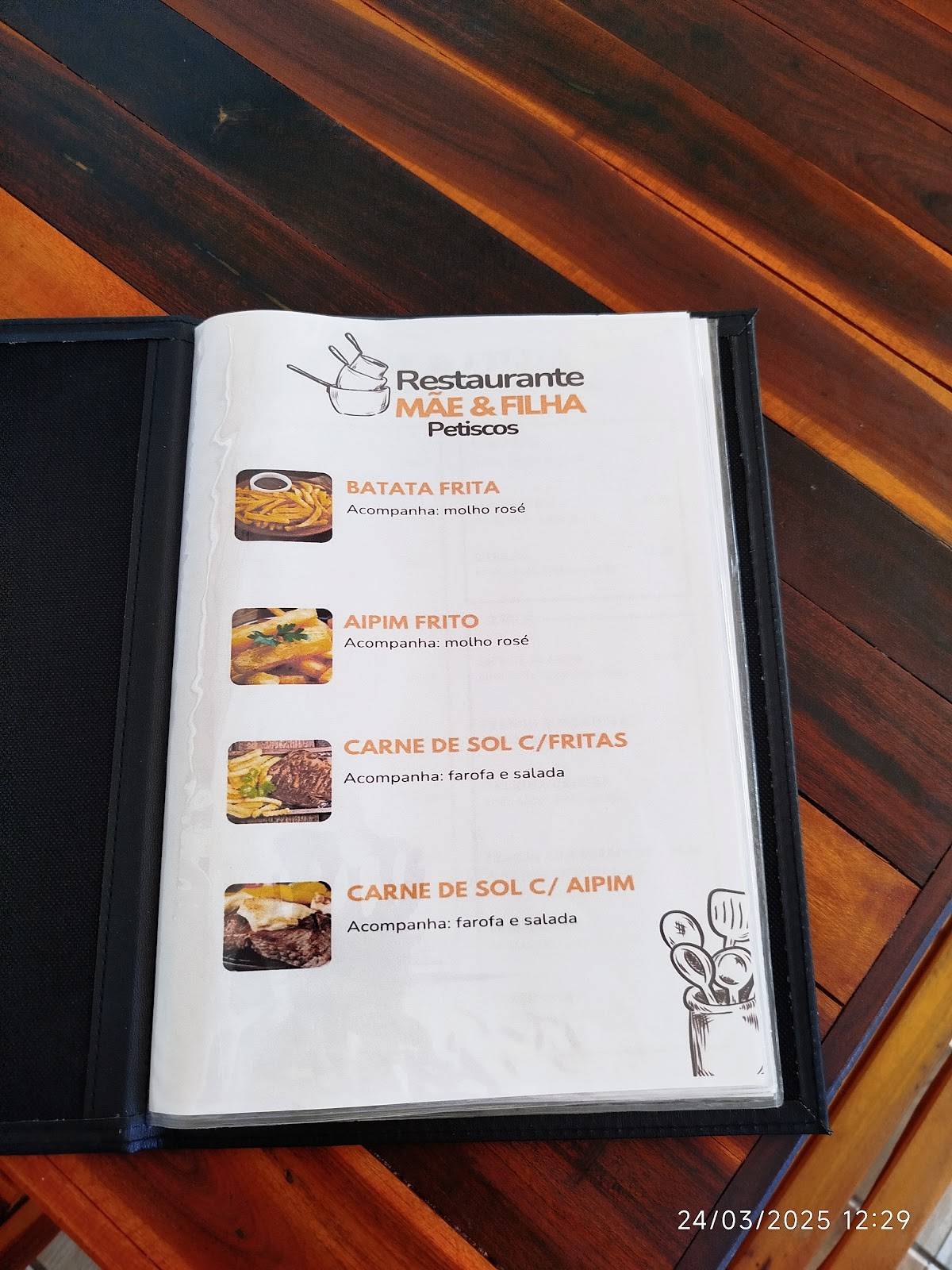 La Tabla Restaurante cardápio
