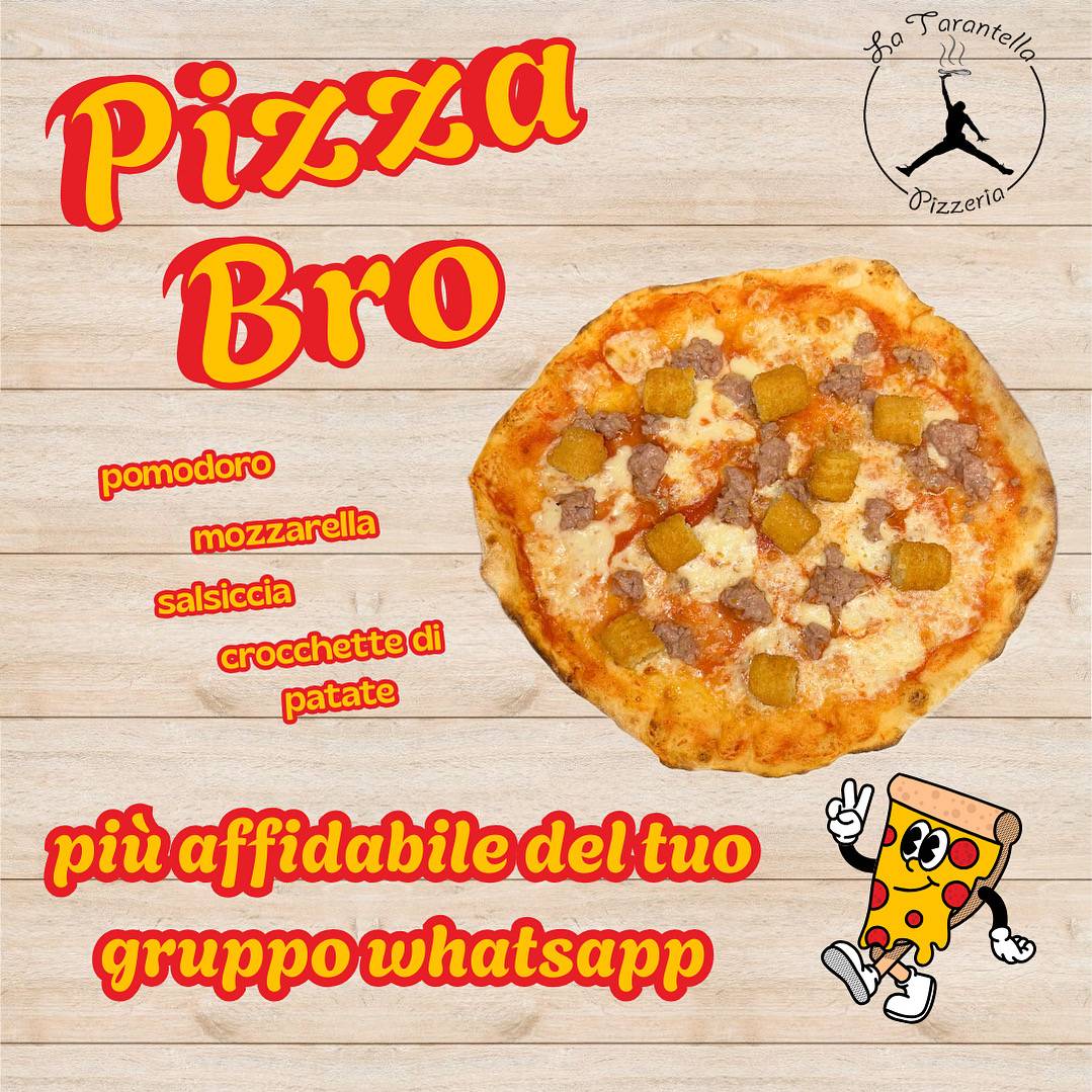 Menu di La Tarantella 