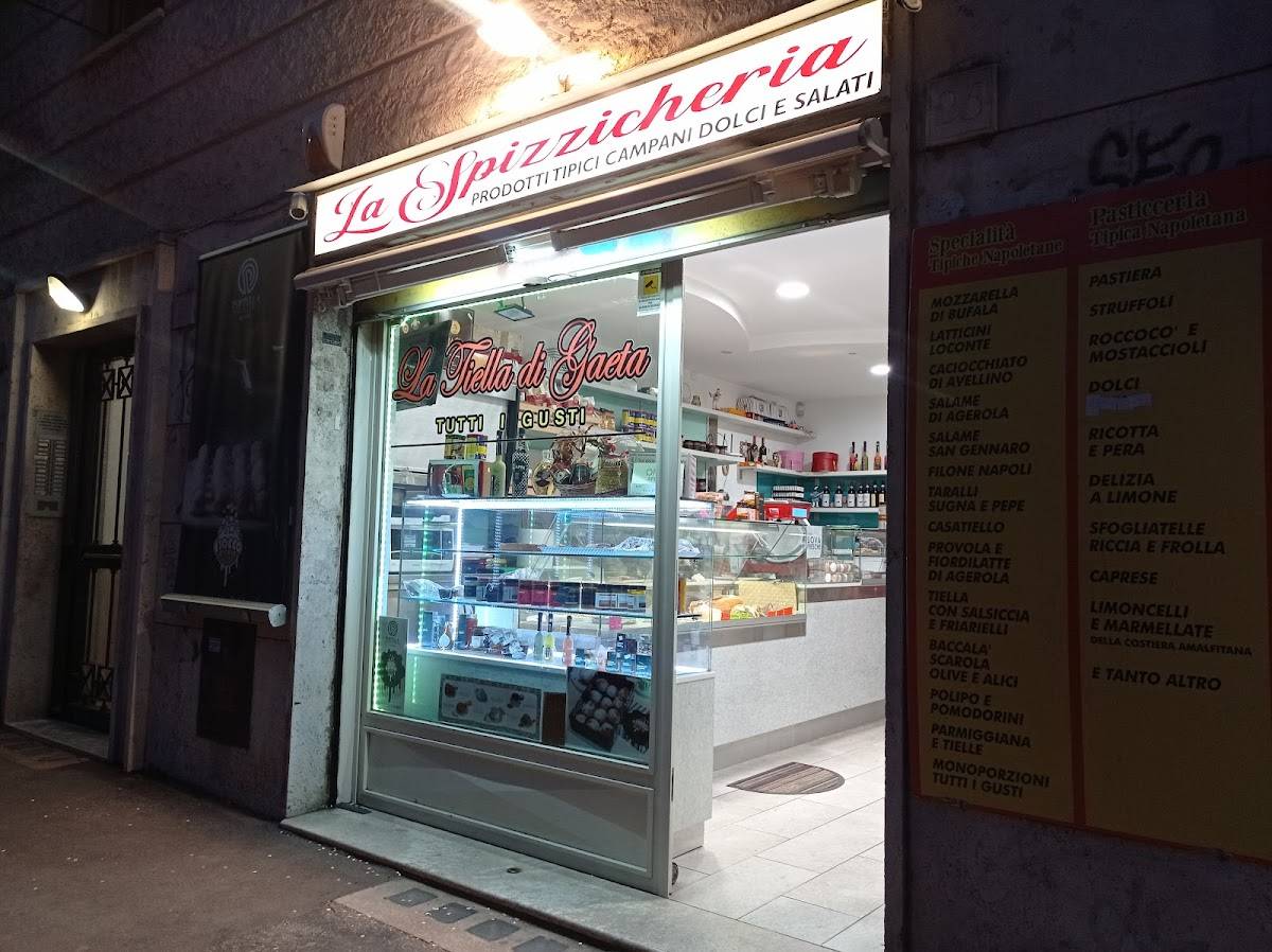 Menu di La spizzicheria campana Roma 