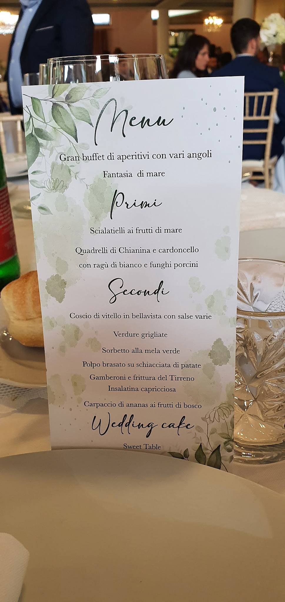 Menu di Le Pantanelle 