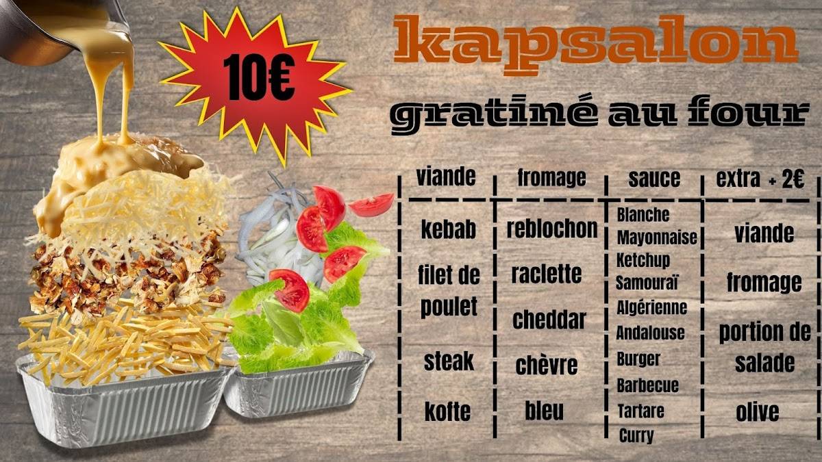 Menu de Le Sharks Onur kebab