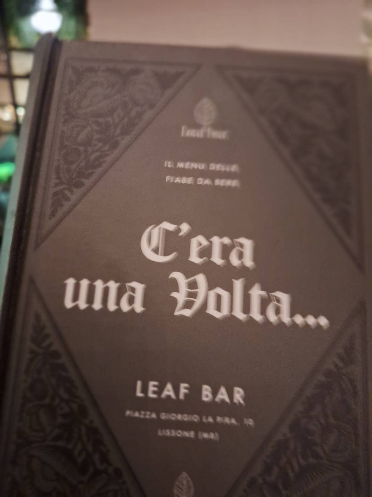 Menu di Leaf Bar 