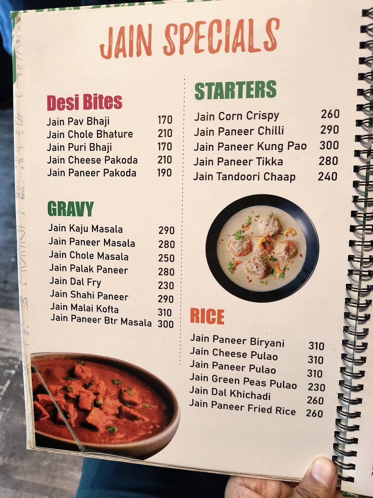 Lehza Veg Divine menu