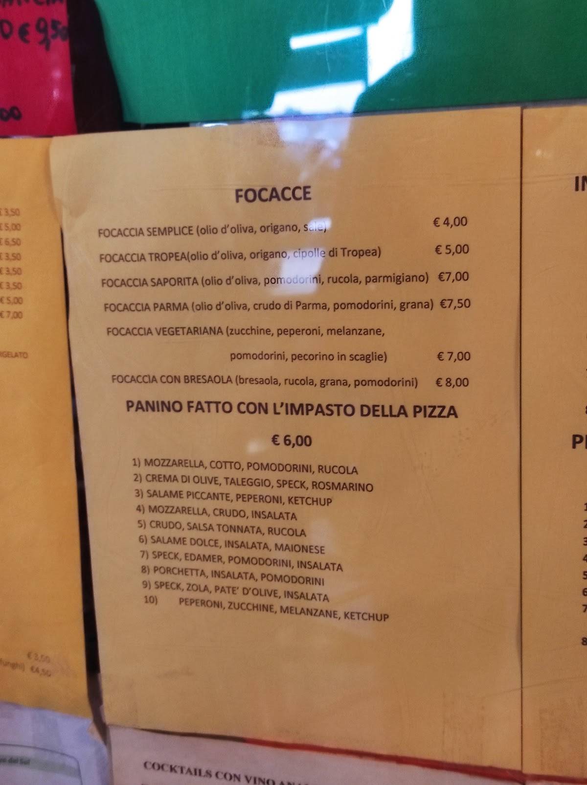 Menu di Leonardo Cafè 