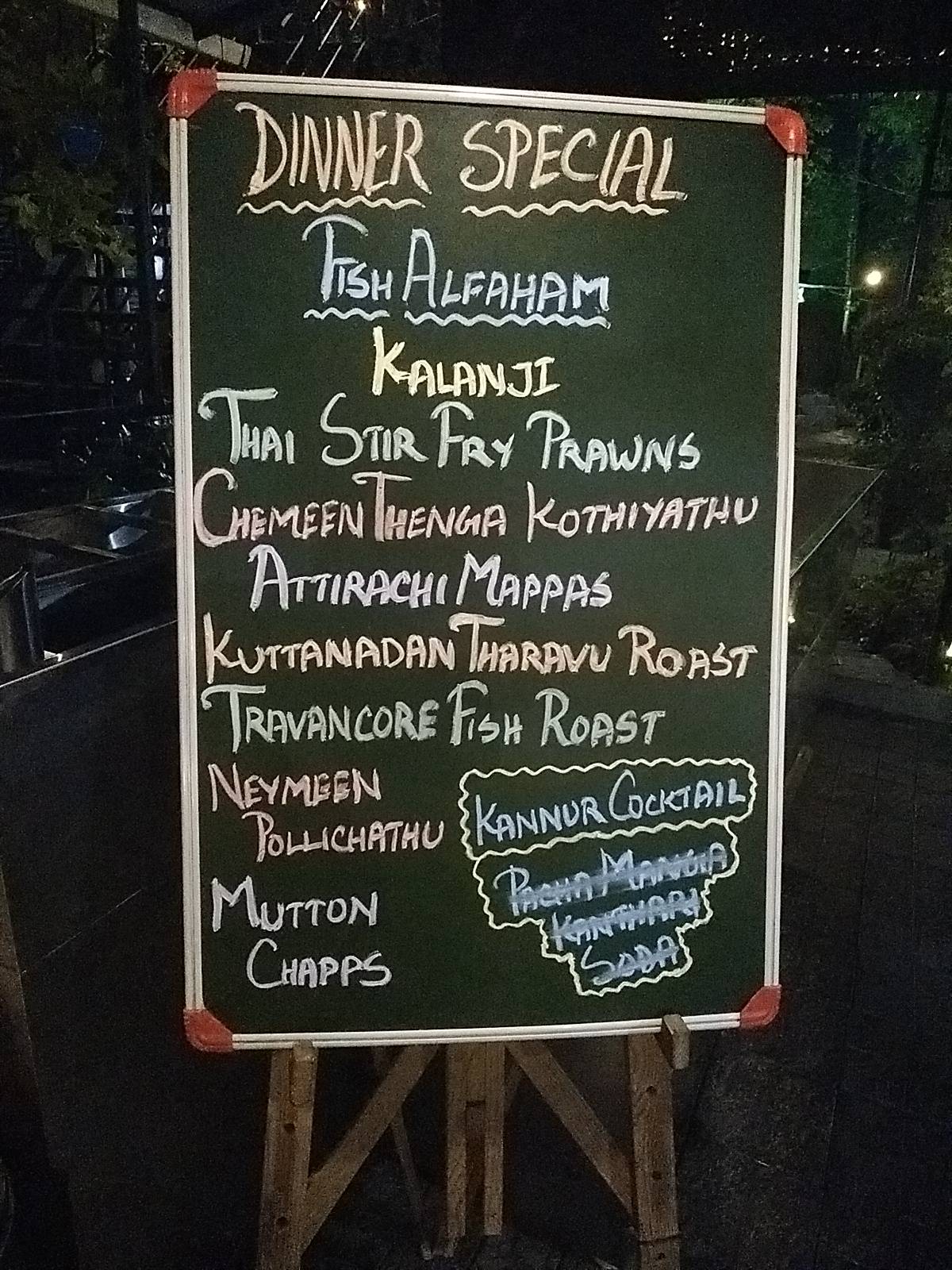 Let's Dine River view - Seafood Restaurant menu