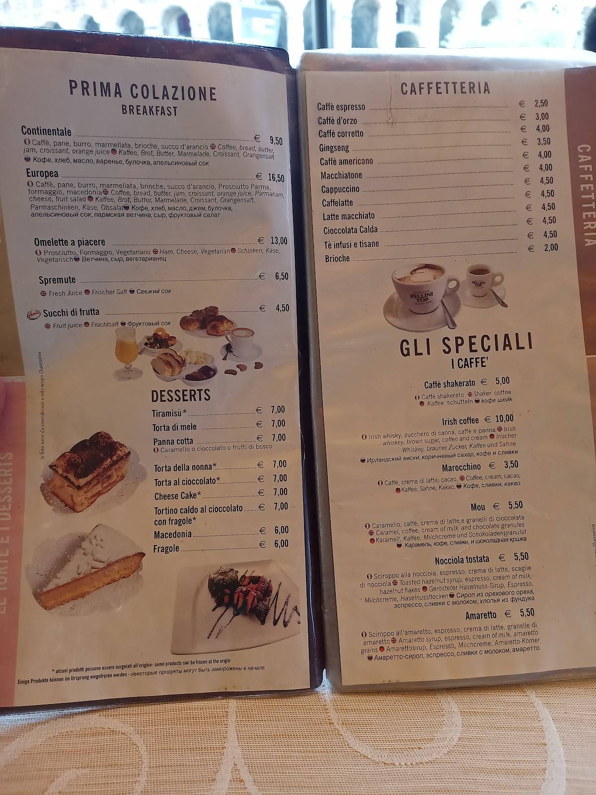 Menu di Liston 12 