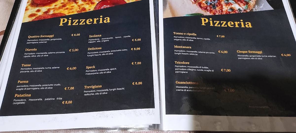 Menu di Locanda del Buon Samaritano 