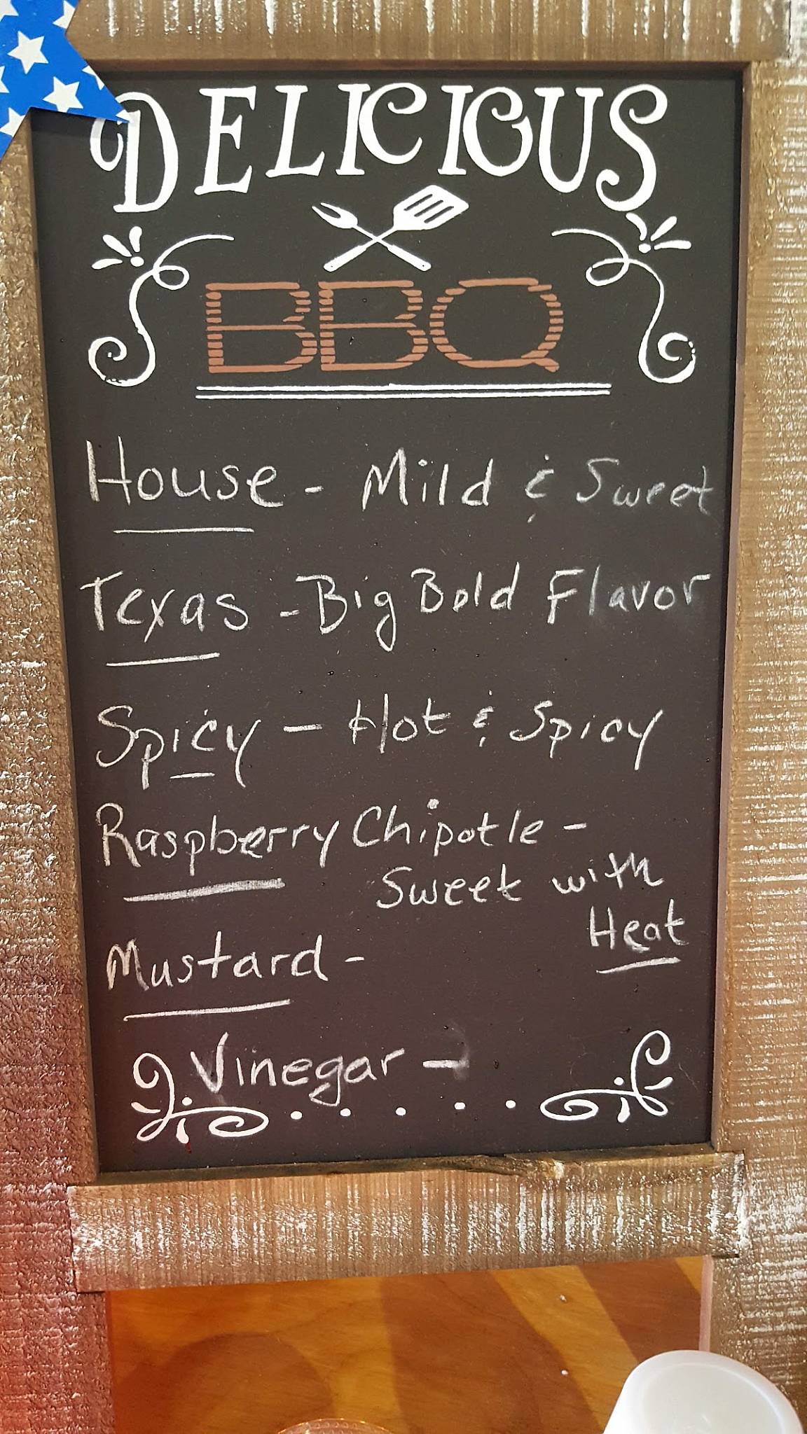 Menu at Lucille's BBQ, Fort Wayne