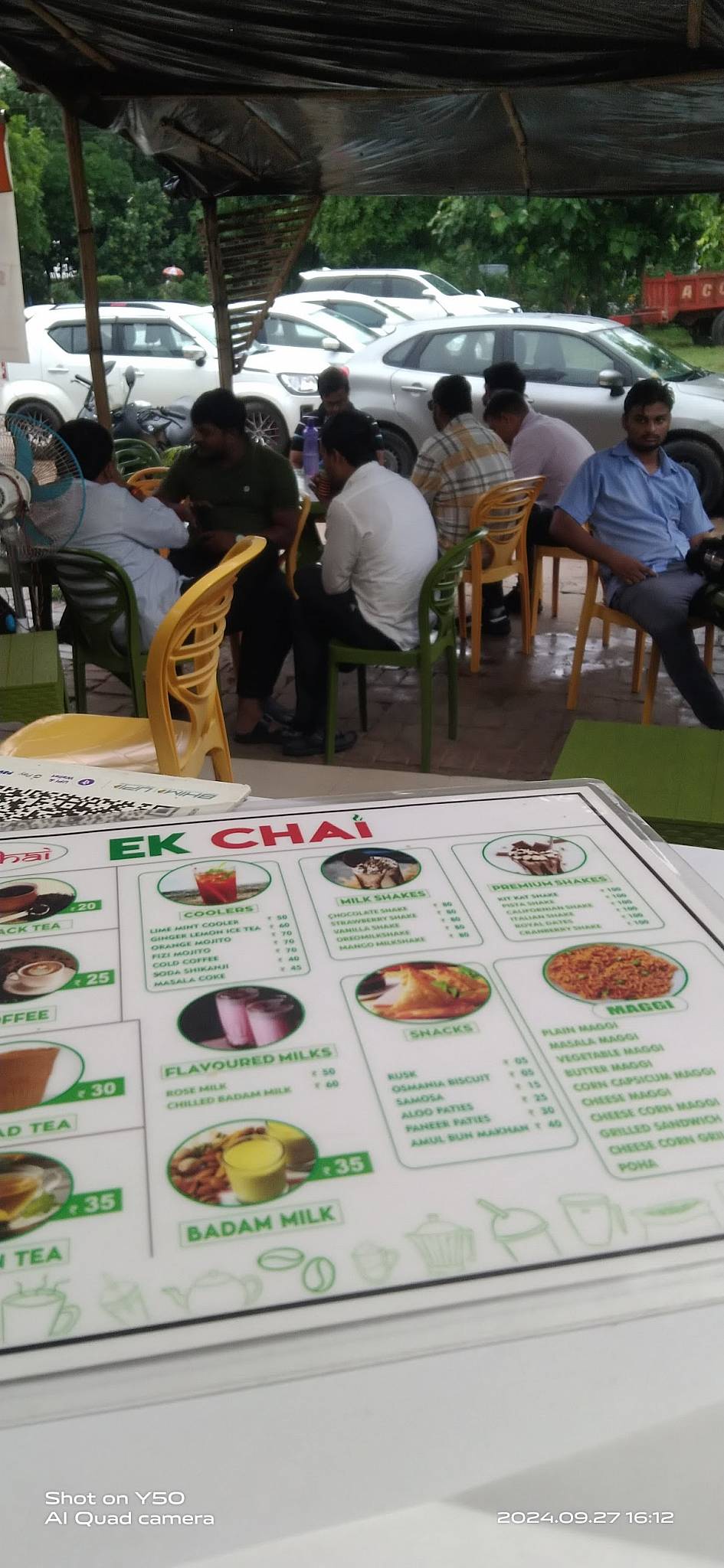 EK CHAI LUCKNOW menu
