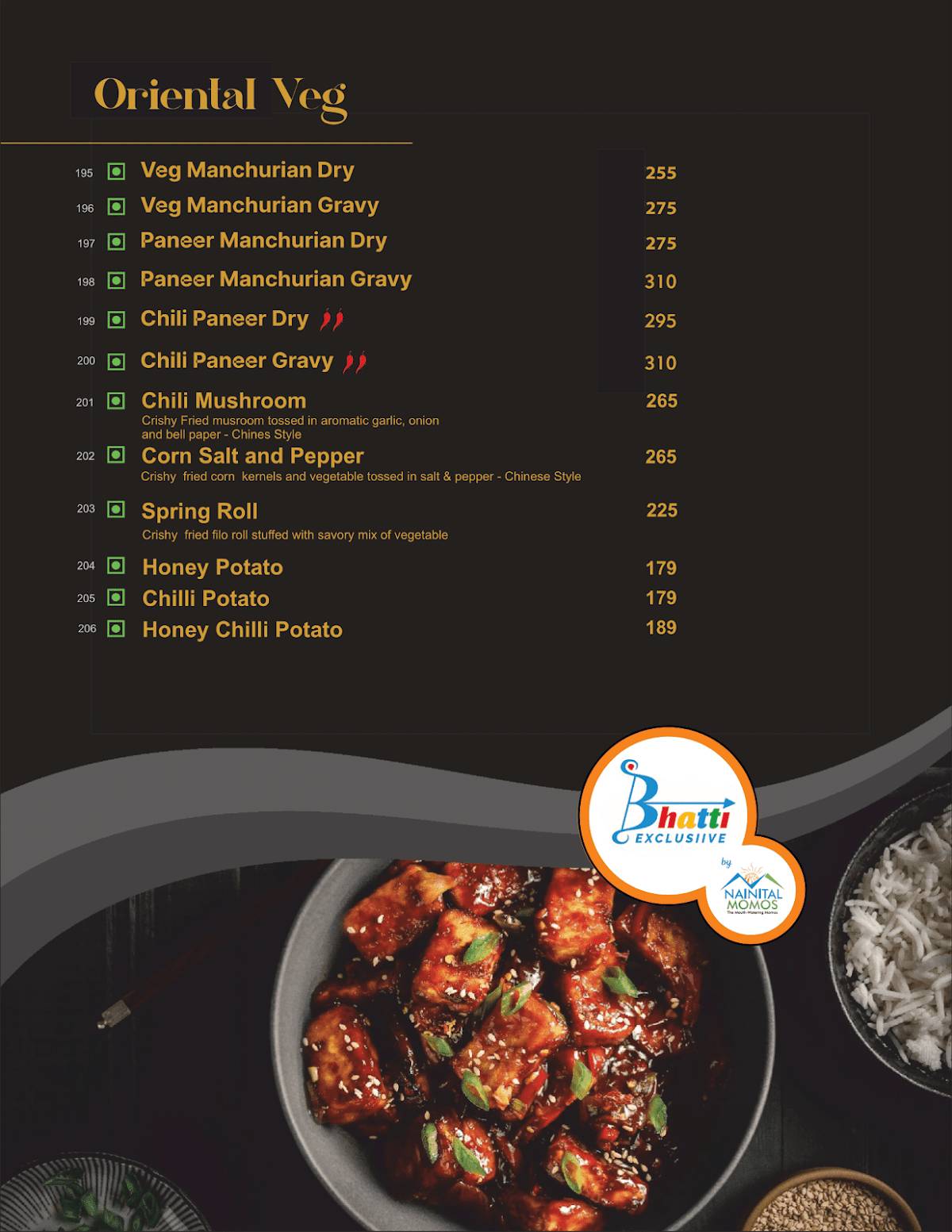 Nainital Momos - Multigrain momos menu