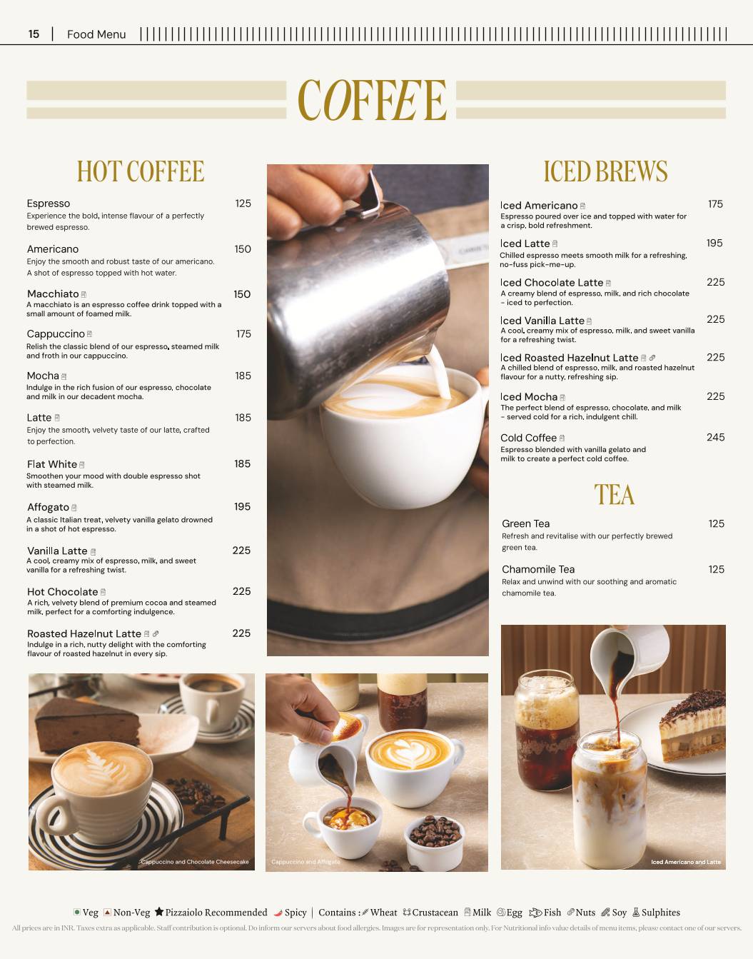 PizzaExpress menu