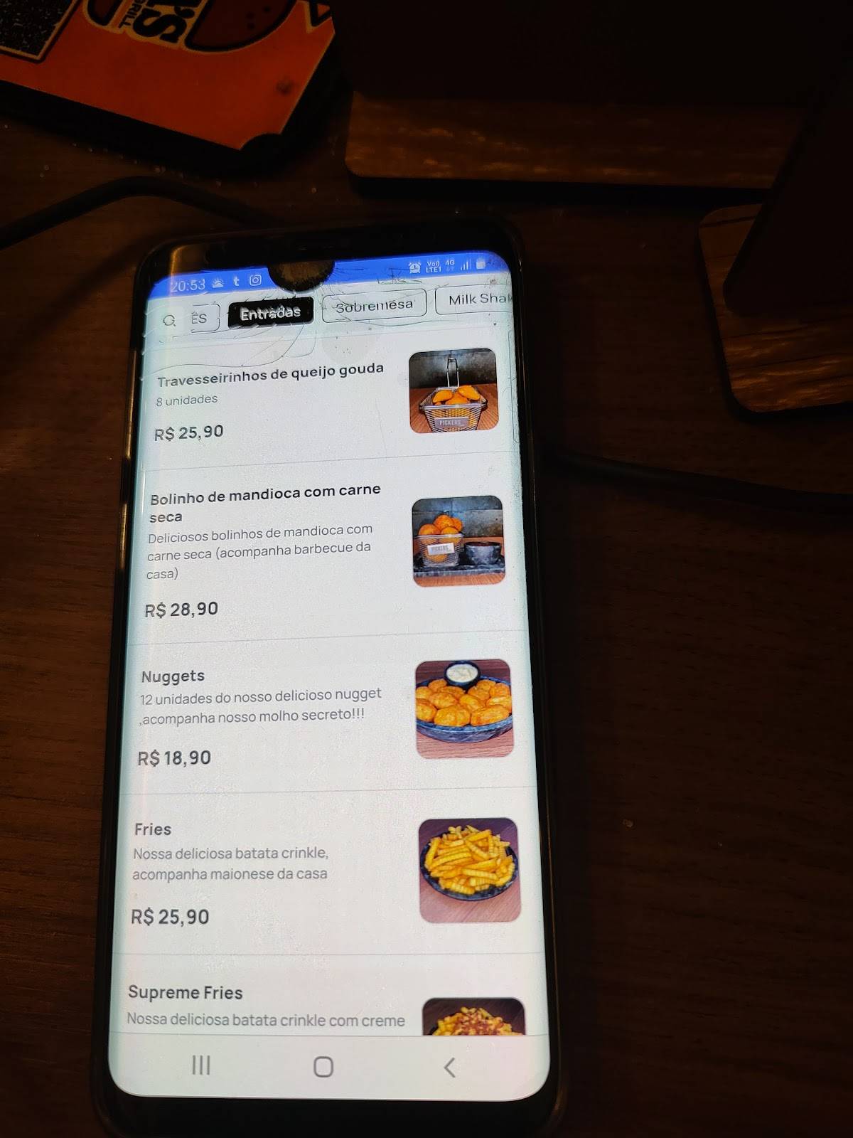 Luga's Burger cardápio