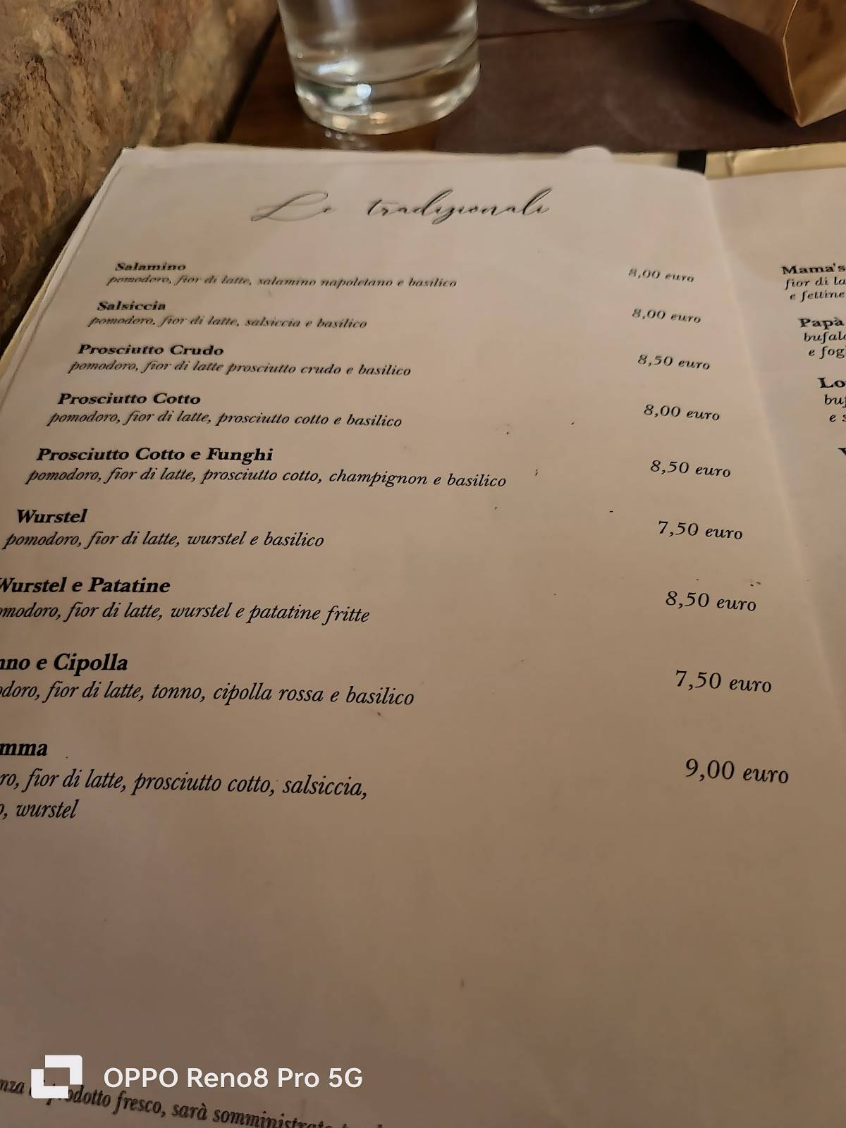 Menu di MAMA'S 