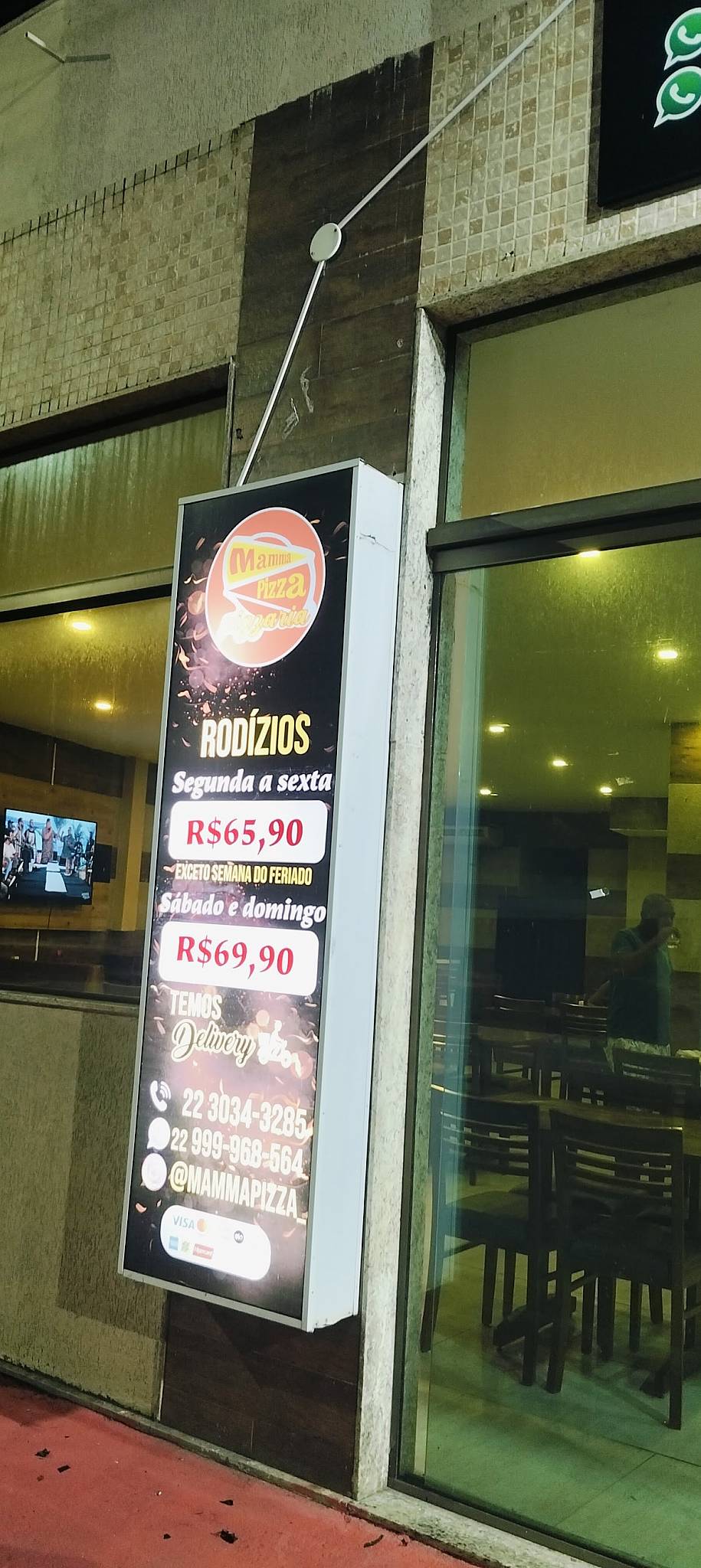 MAMMA PIZZA cardápio