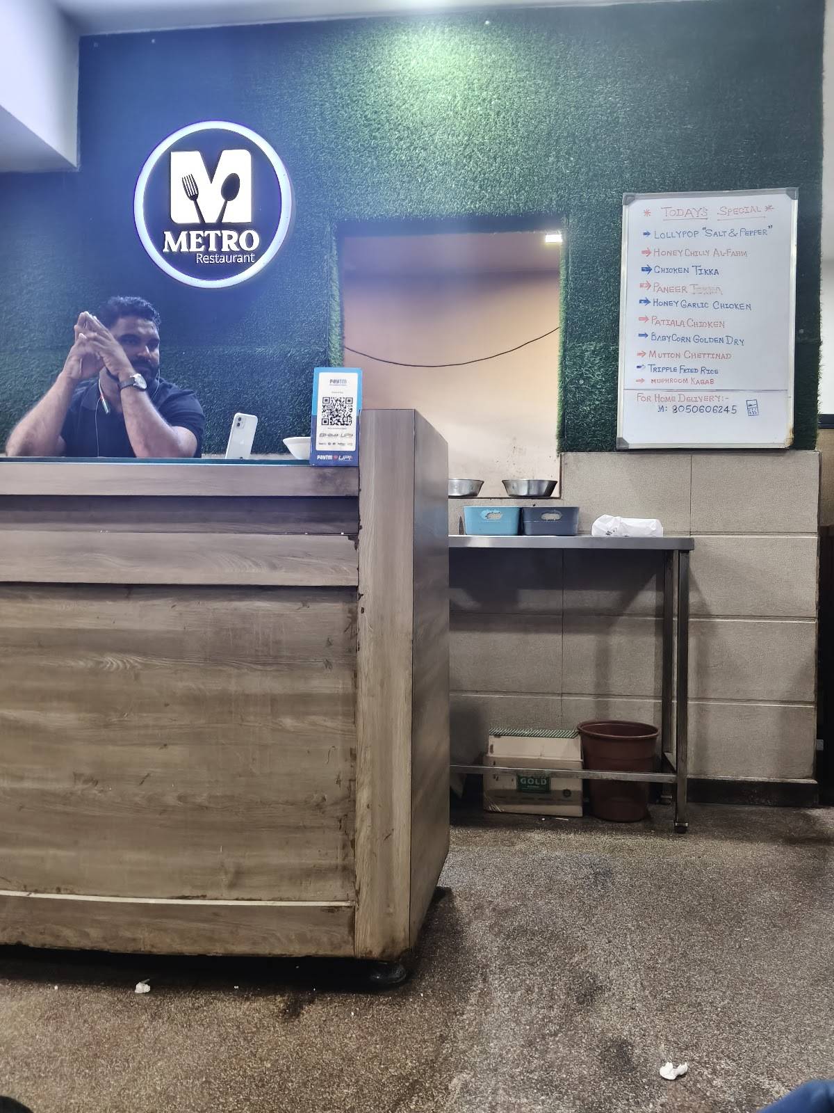 METRO Restuarant menu
