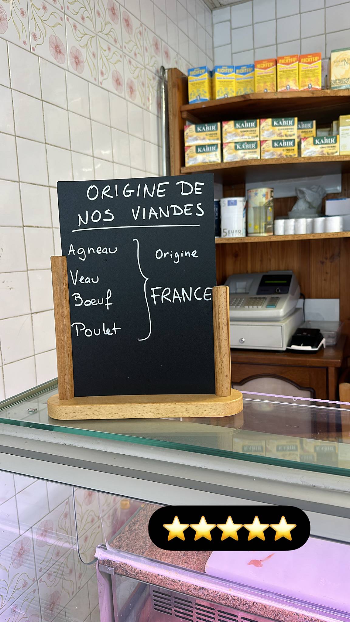 Menu de M'GRILL