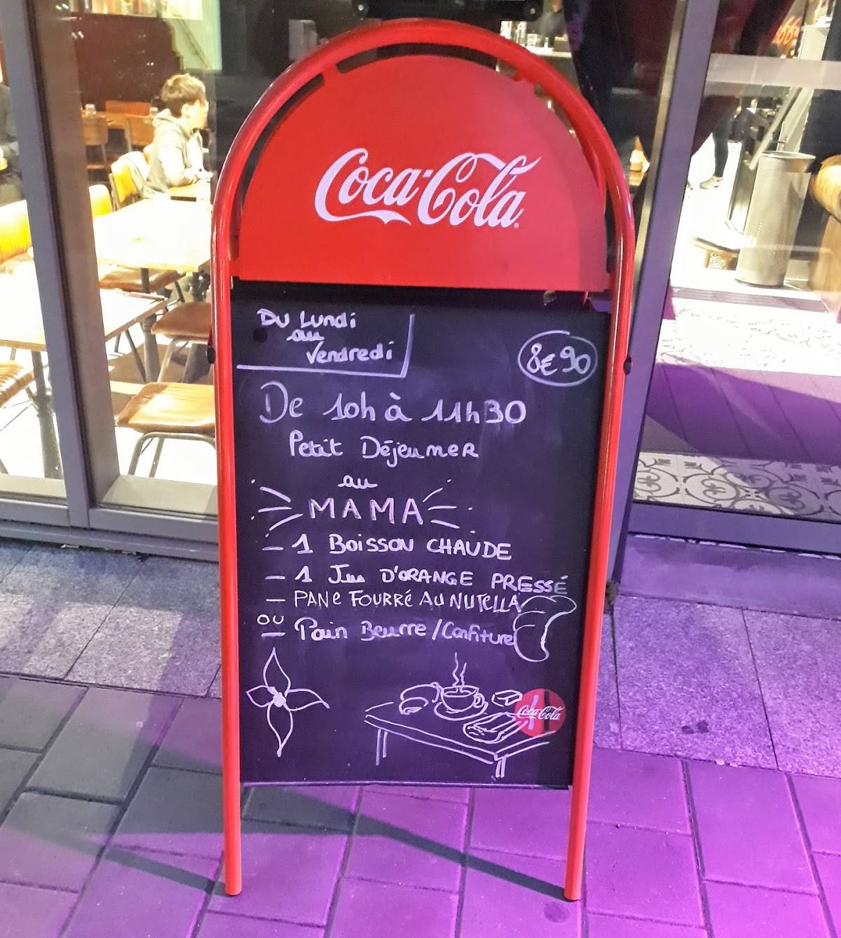 Menu de Mama Kitchen Caffè