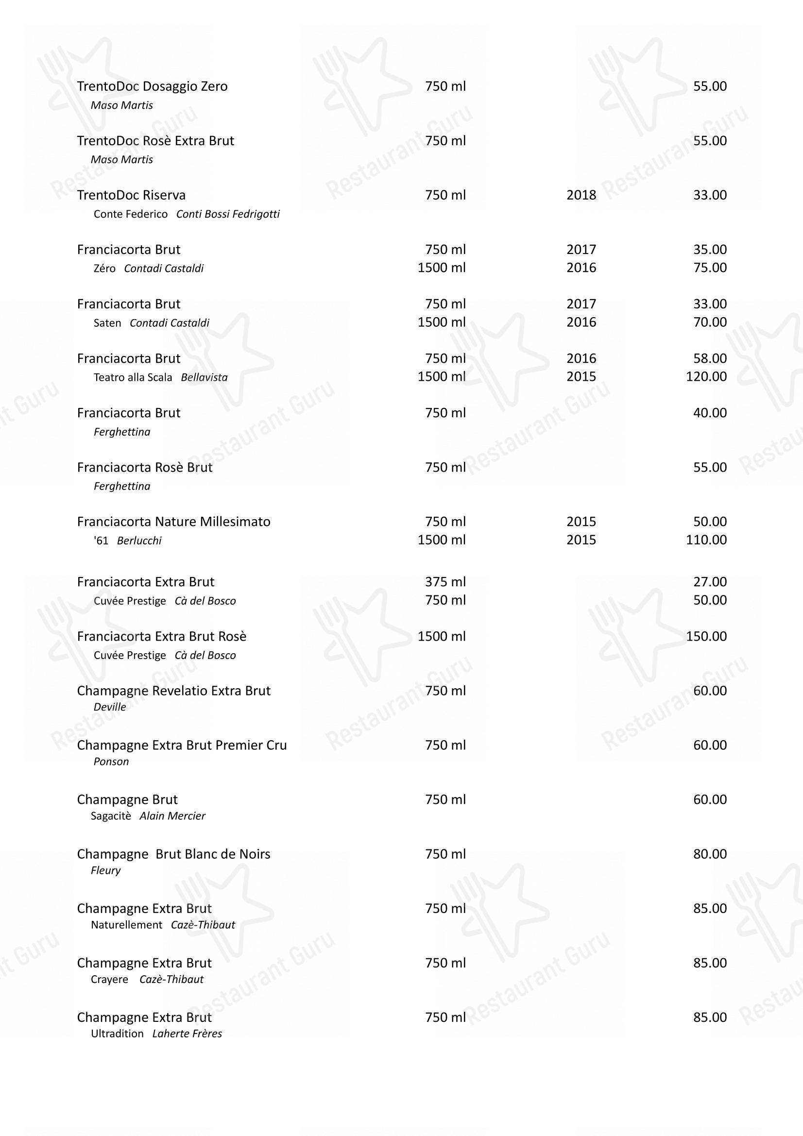 Menu per Ristorante Manhattan in Porto Sant'Elpidio