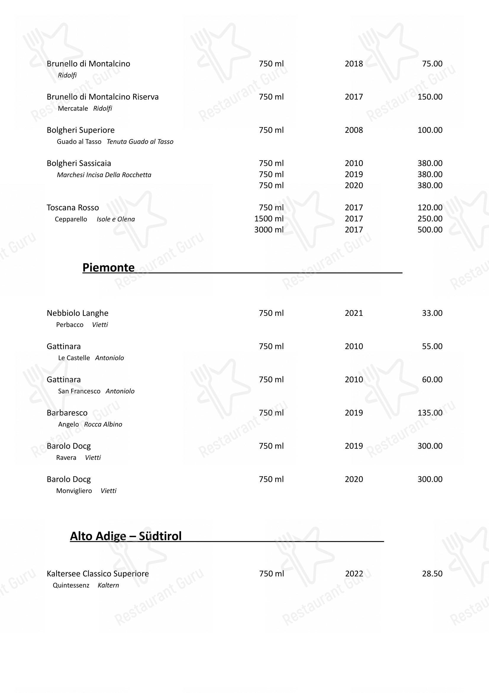 Menu per Ristorante Manhattan in Porto Sant'Elpidio