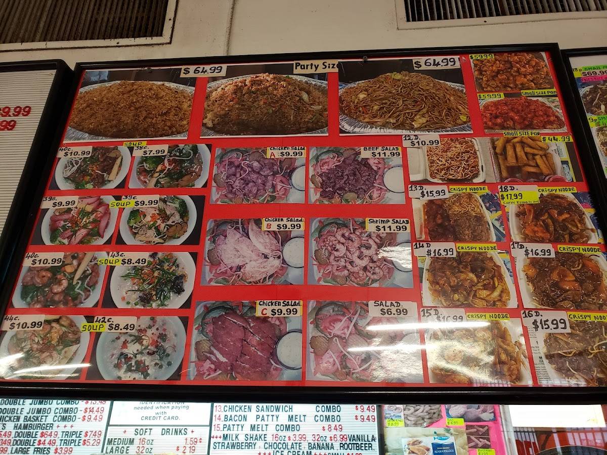 Menu at Mark's Kitchen restaurant, Fresno