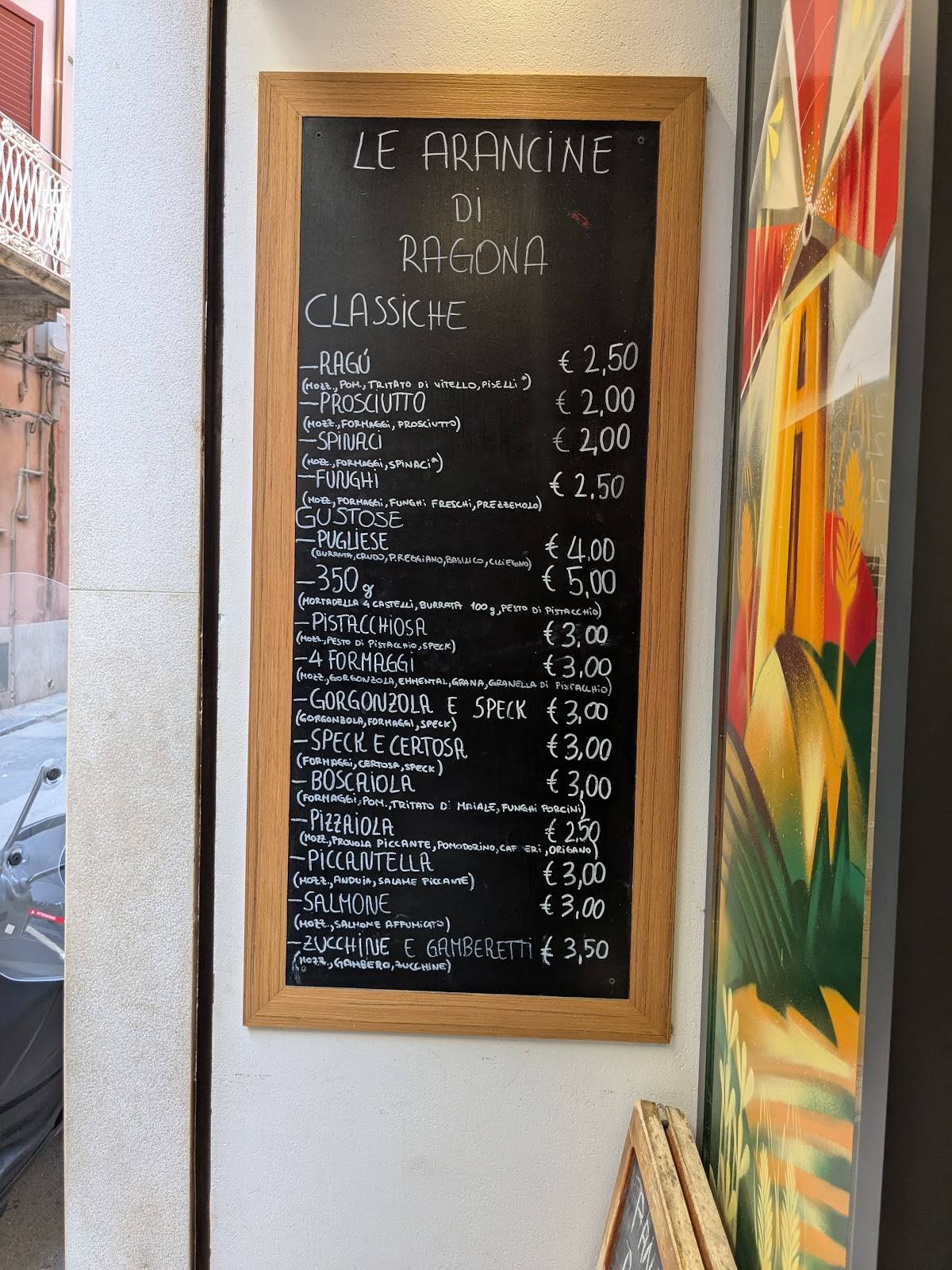 Menu di Panificio Ragona Francesco e C. Snc 