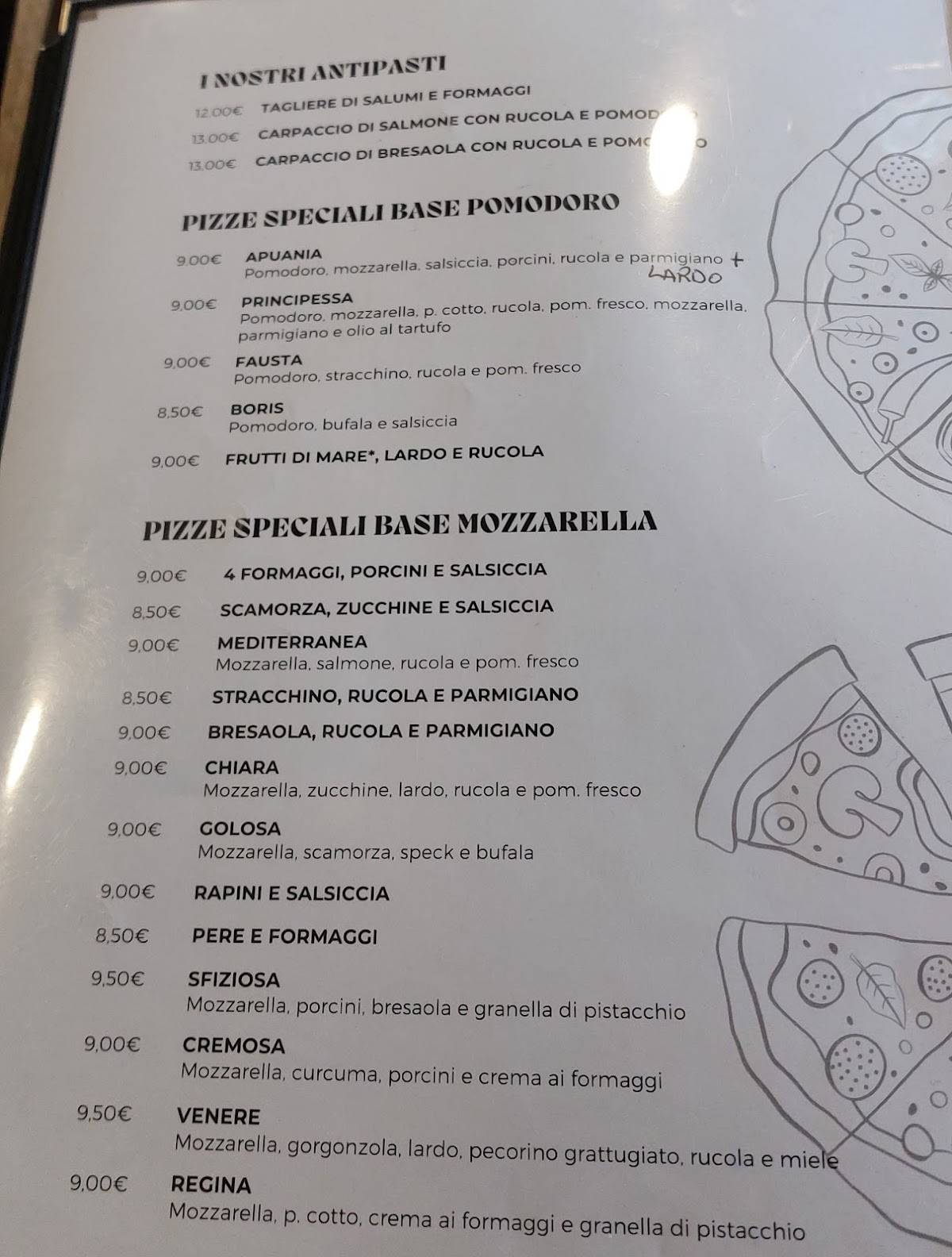 Menu di Ale's Pizza 