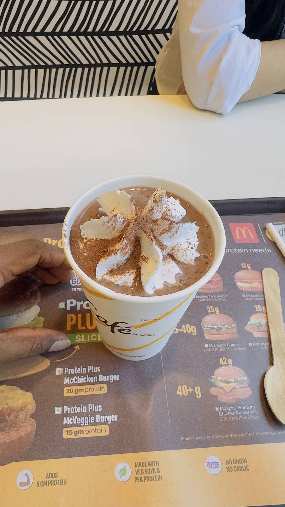 McDonald's menu