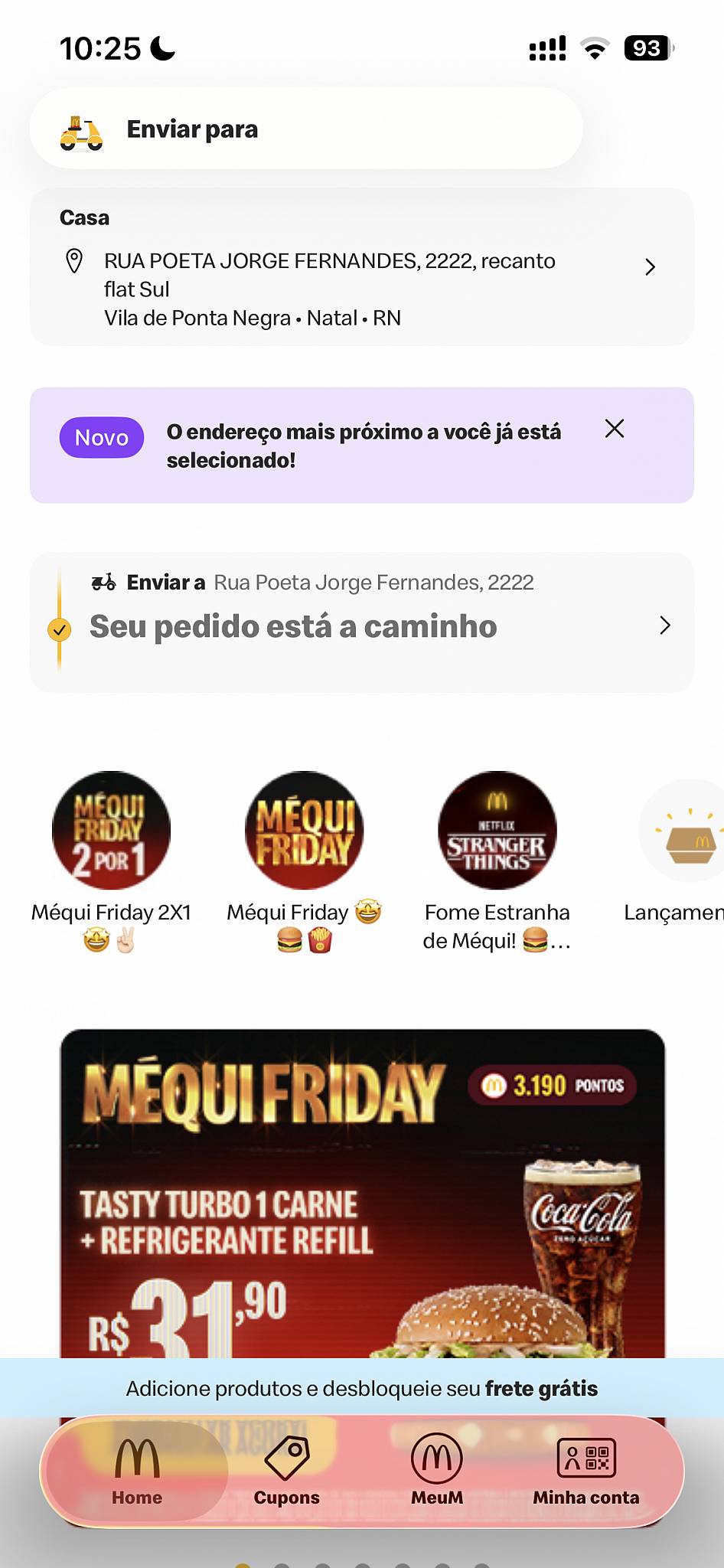McDonald's - Nova Parnamirim cardápio
