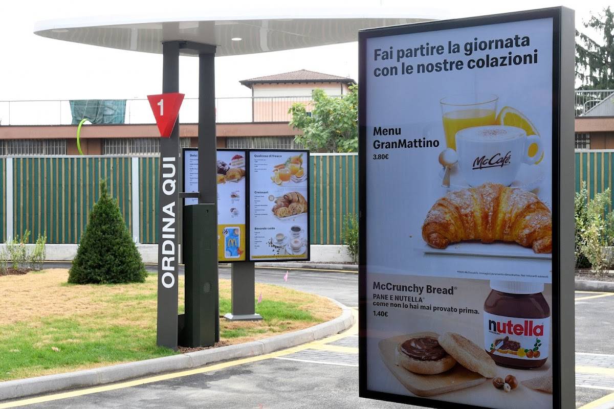Menu di McDonald's Rovato 