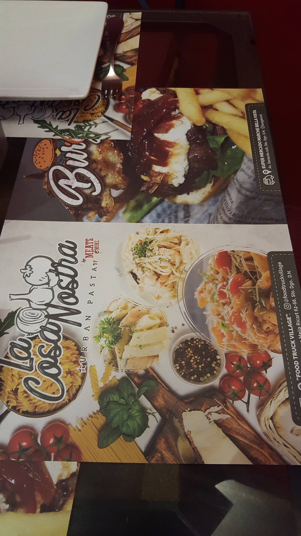 Carta del restaurante Meats & More, Santo Domingo