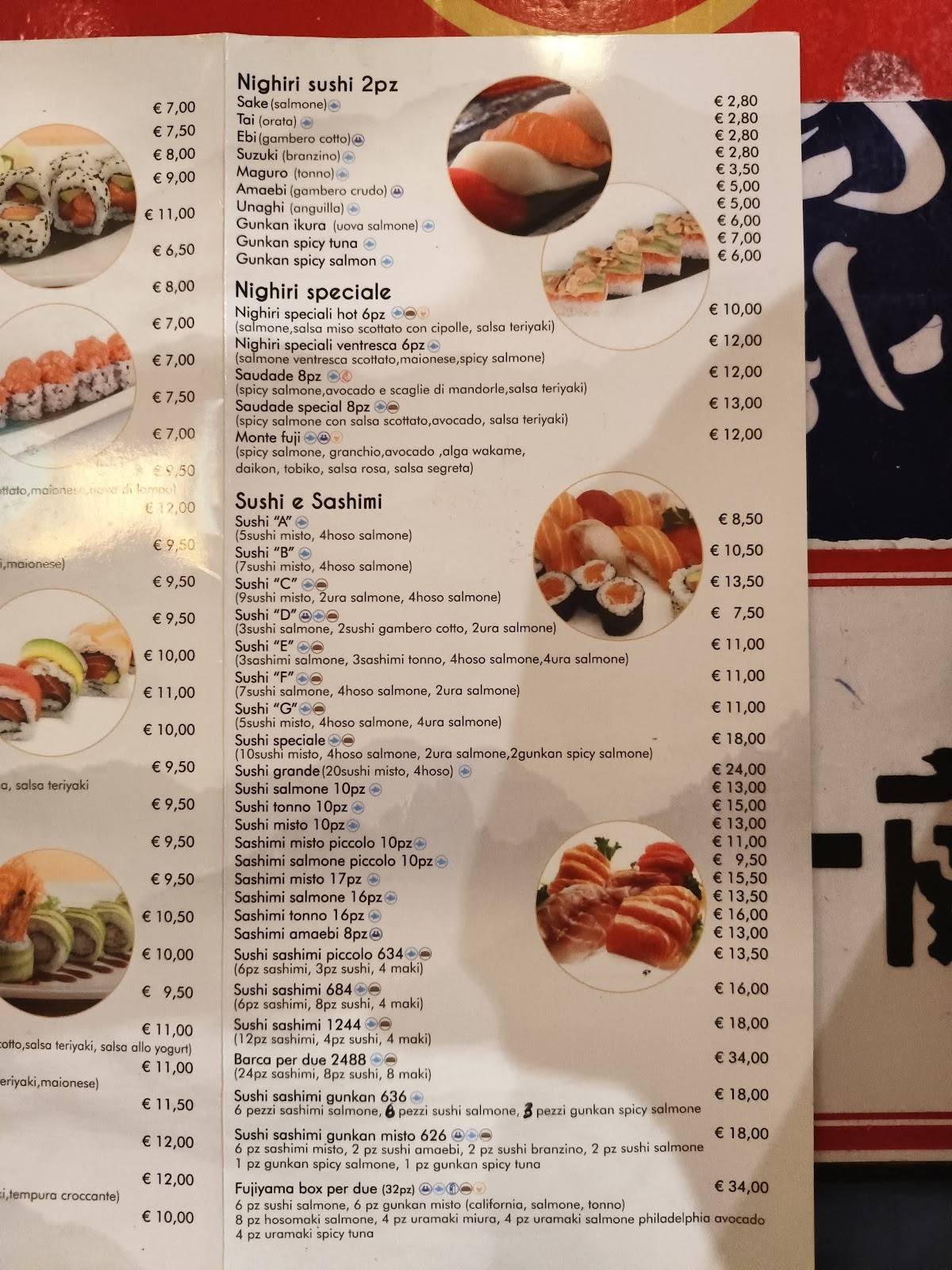 Menu di Fujiyama Hot 