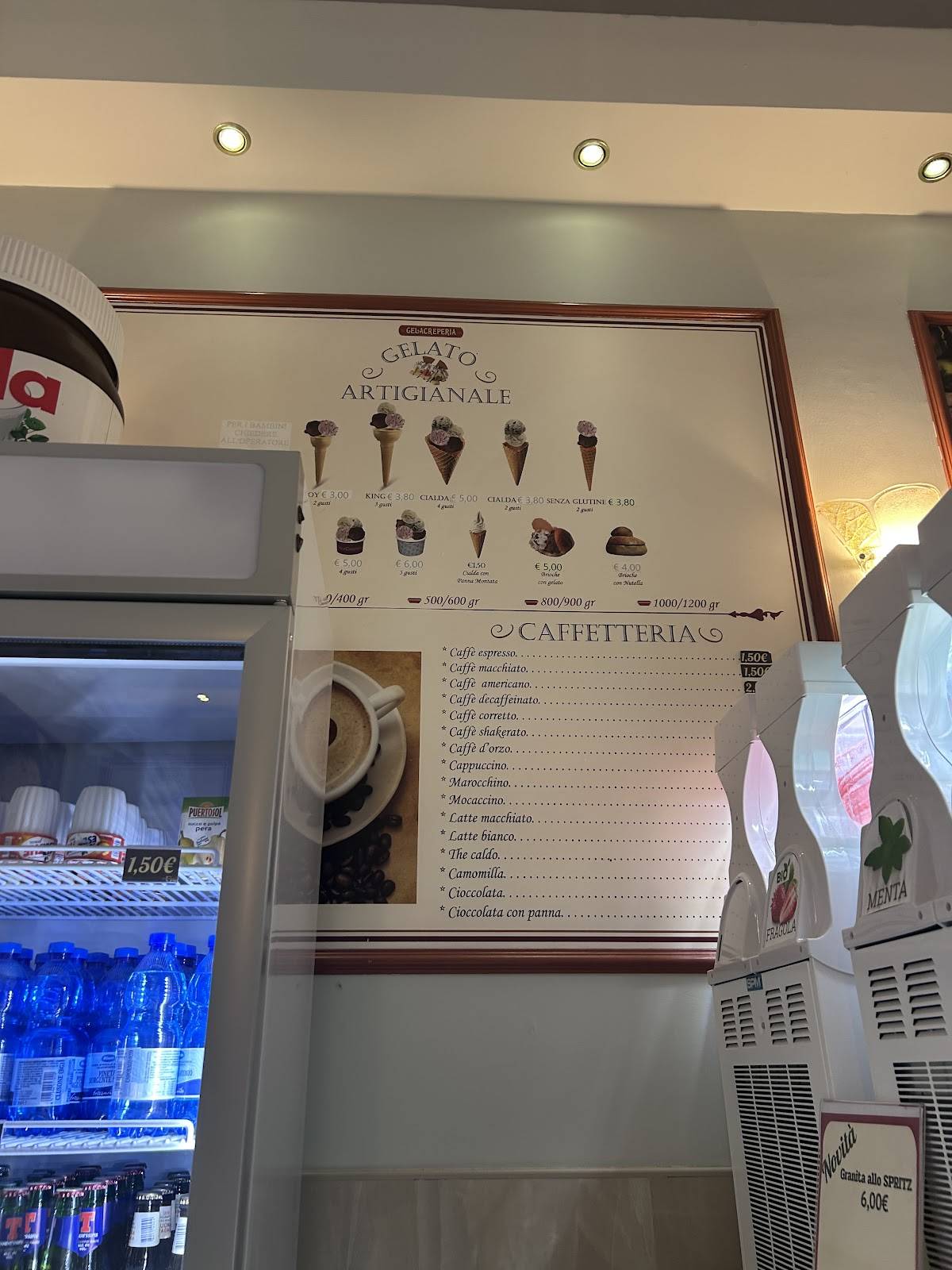 Menu di GelaCreperia 