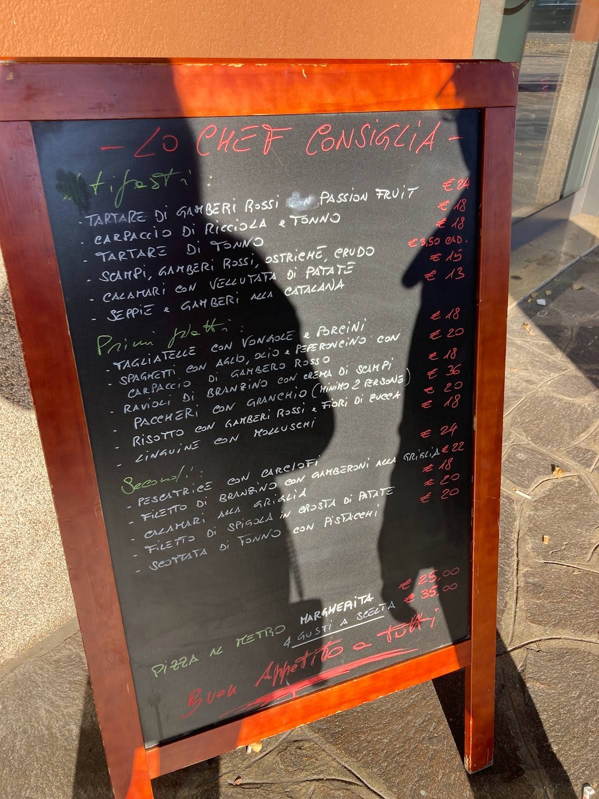 Menu di Al Portico 