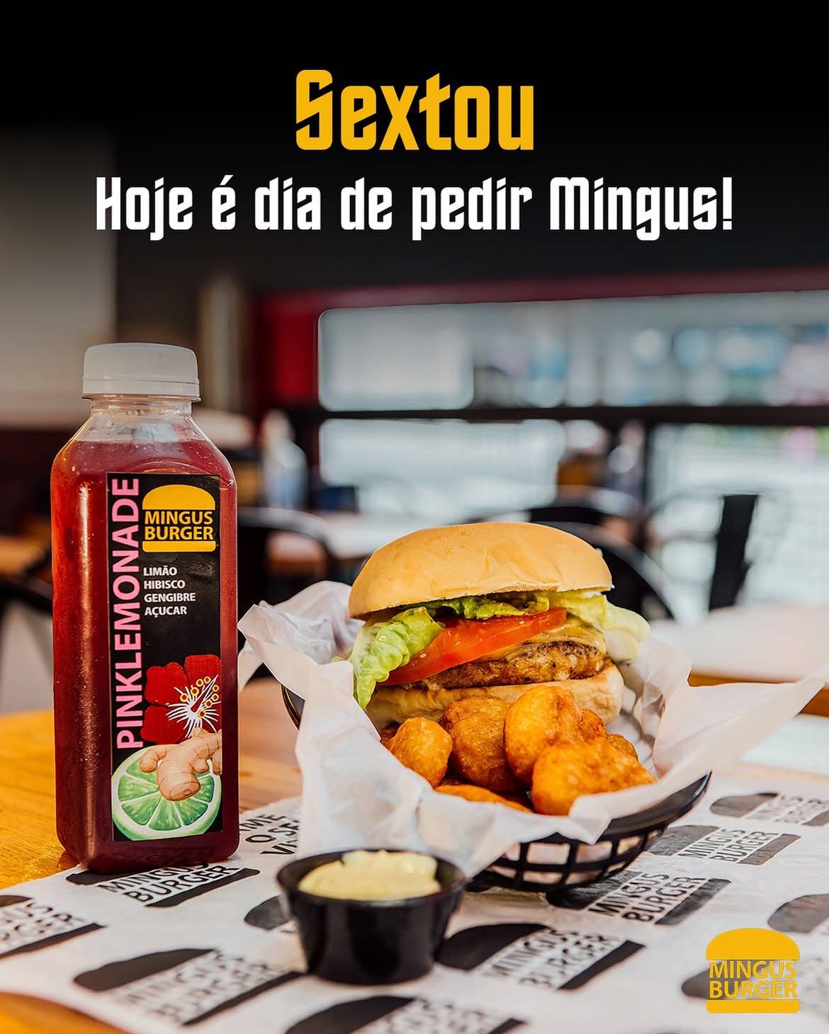 Mingus Burger cardápio