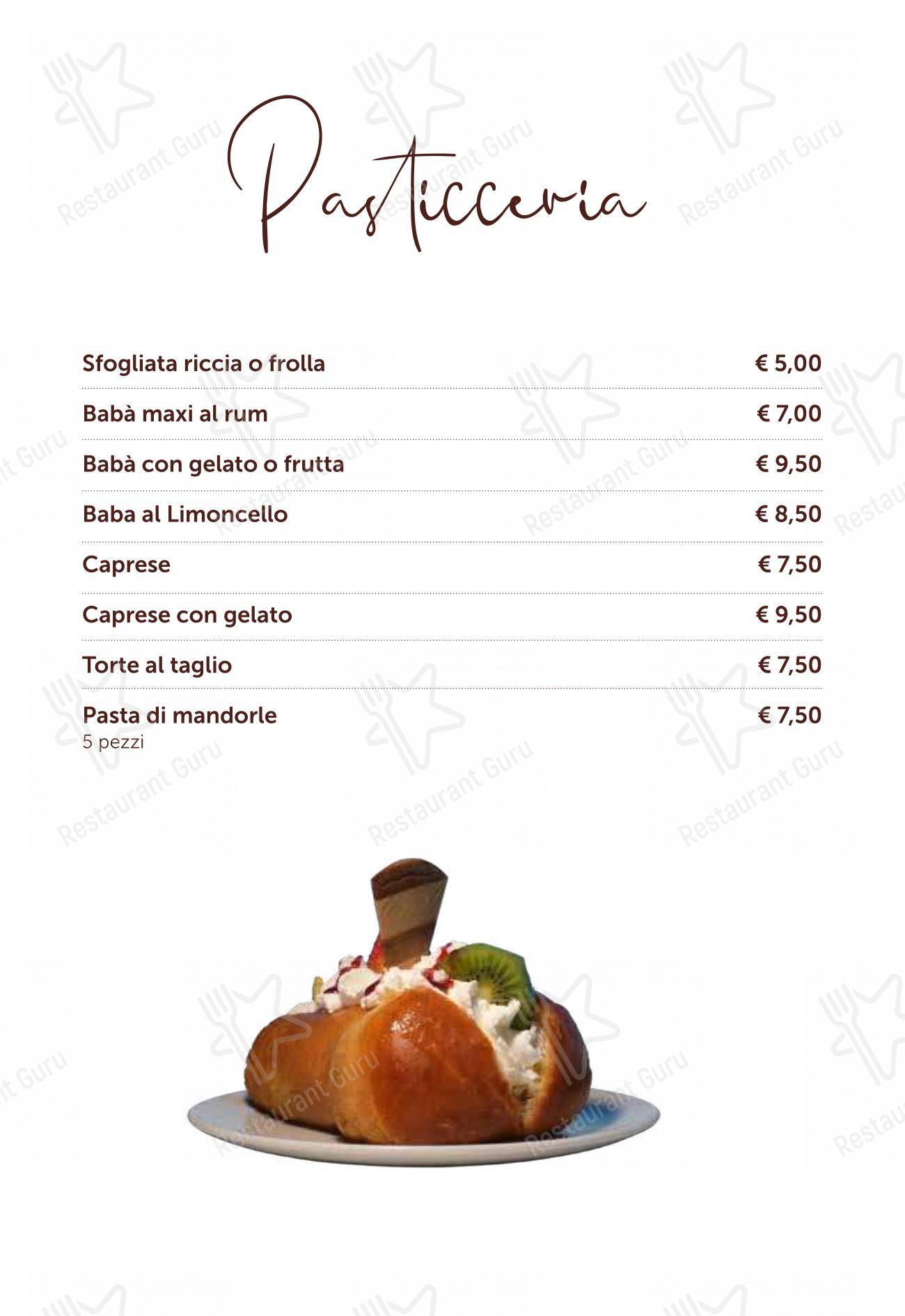 Menu per Bar Miranapoli pub & bar