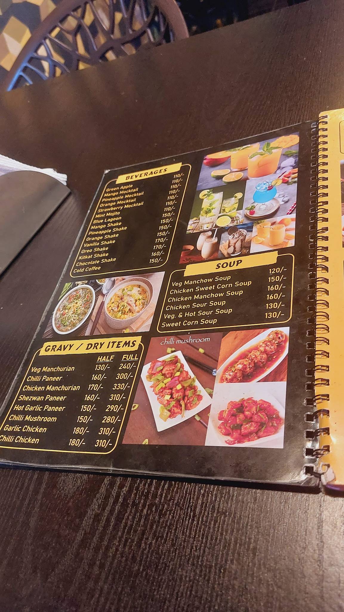 Momomia jammu menu