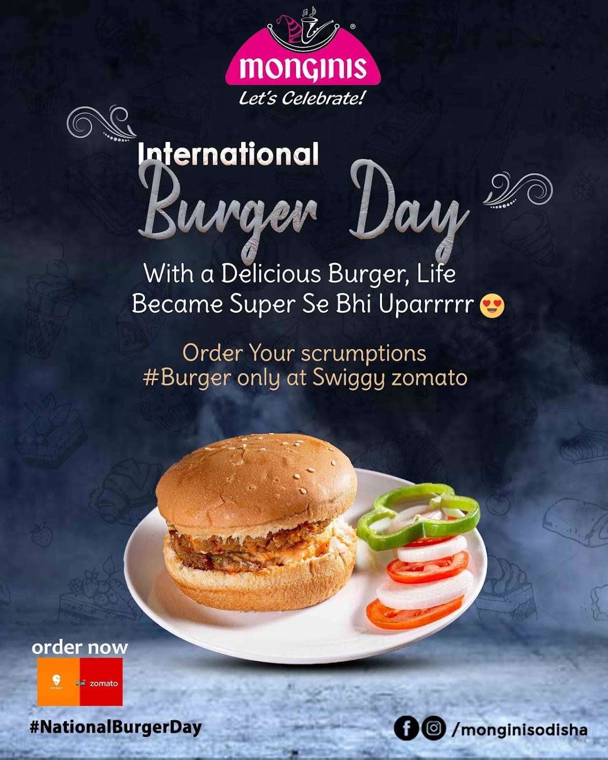 Monginis Cake Shops, Berhampur menu