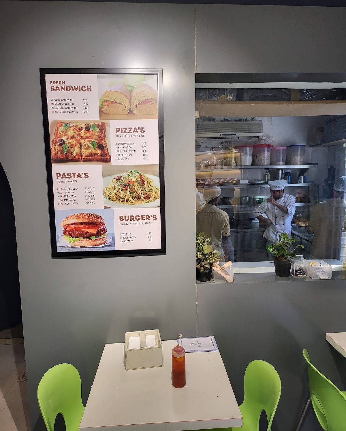 Mrs Kaurs Bakery menu