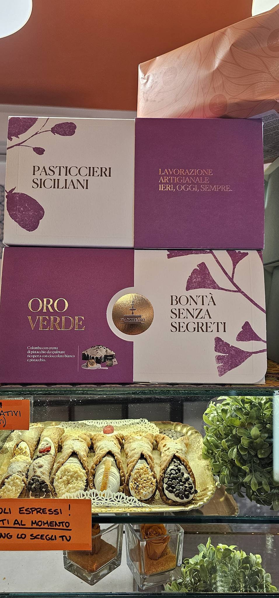 Menu di NA'RANITA MONZA prodotti siciliani 