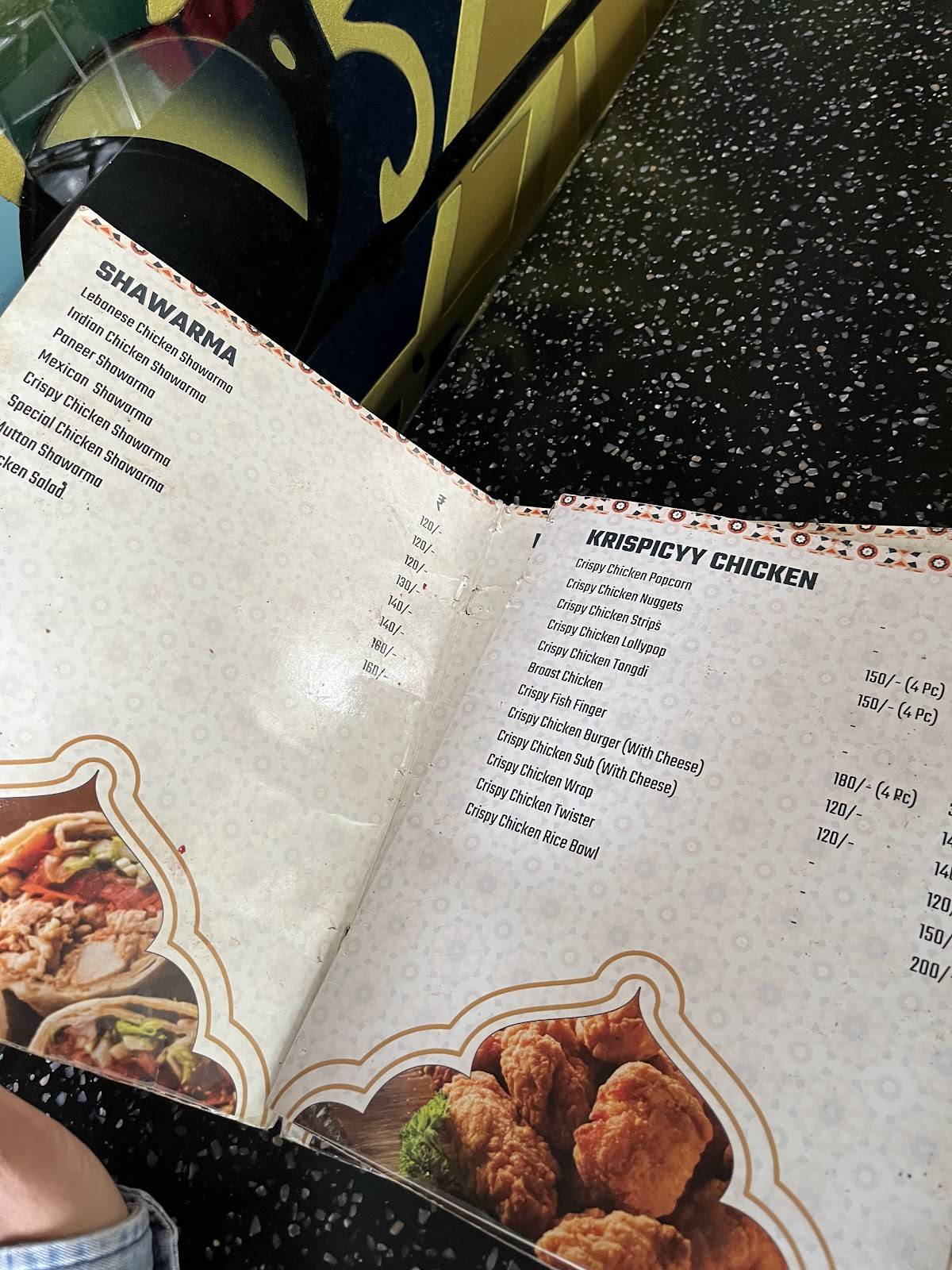 Nafees Restaurant, Tantiya Bheel Square menu