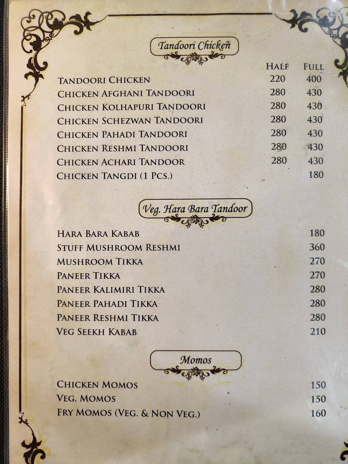 Nagpal Fish Fry menu