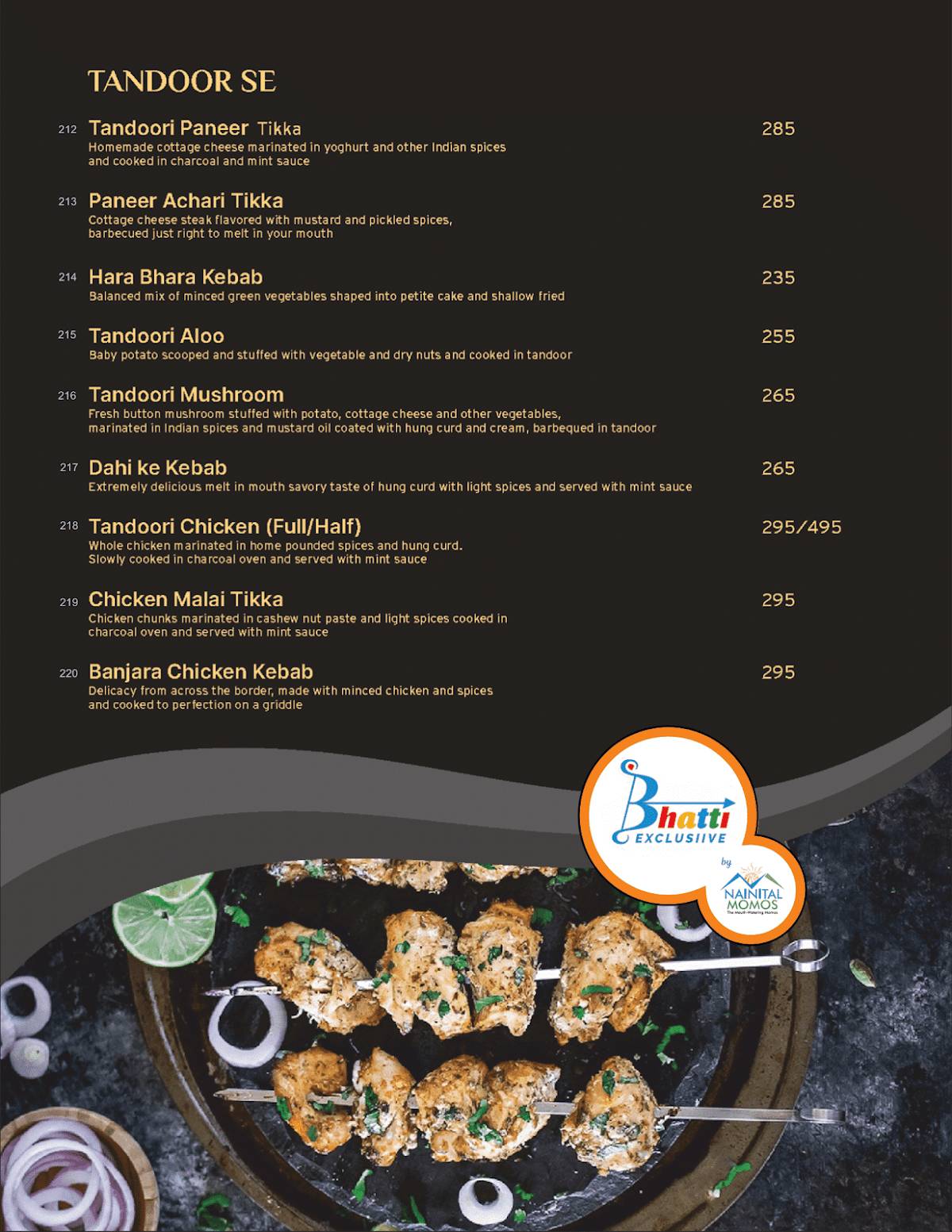 Nainital Momos - Multigrain momos menu