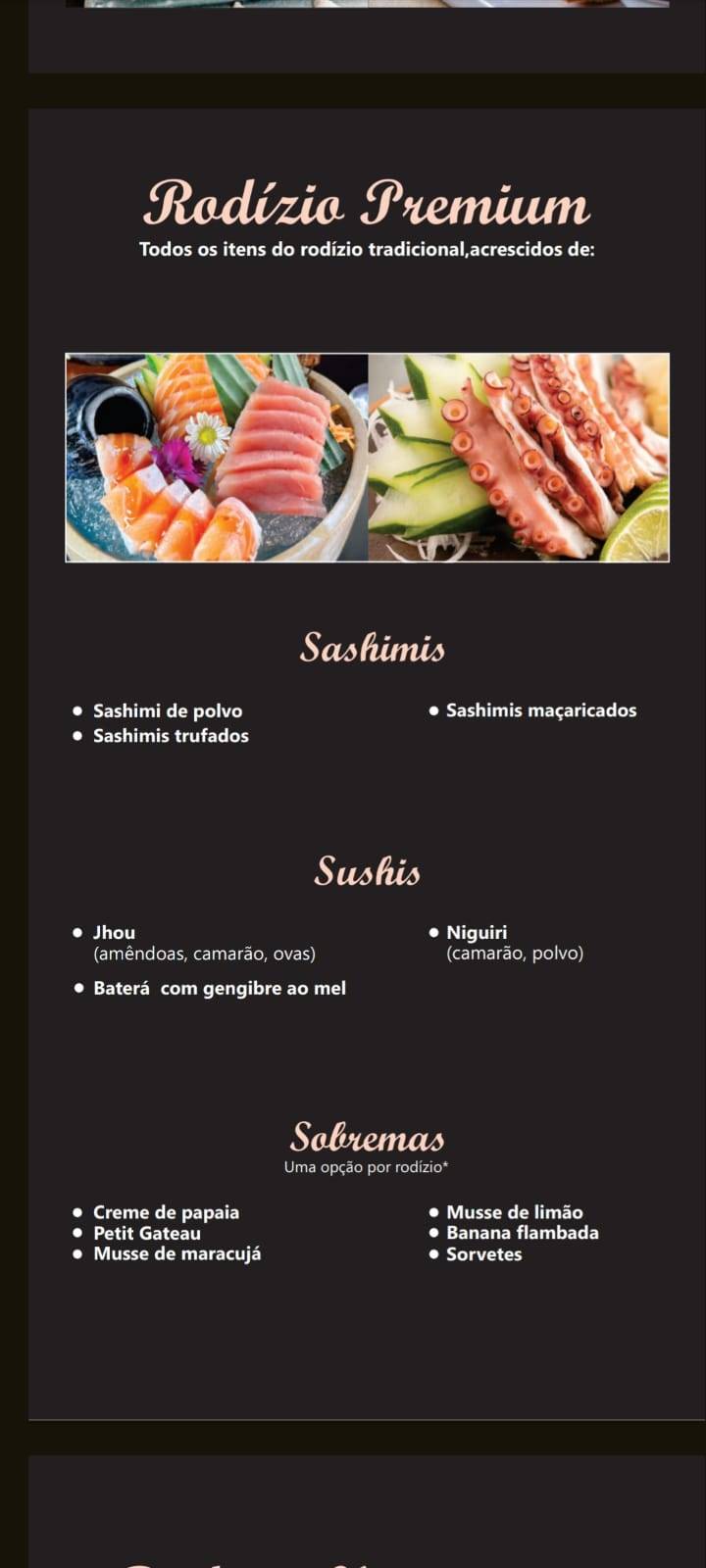 Nawaki Sushi - Ipiranga cardápio