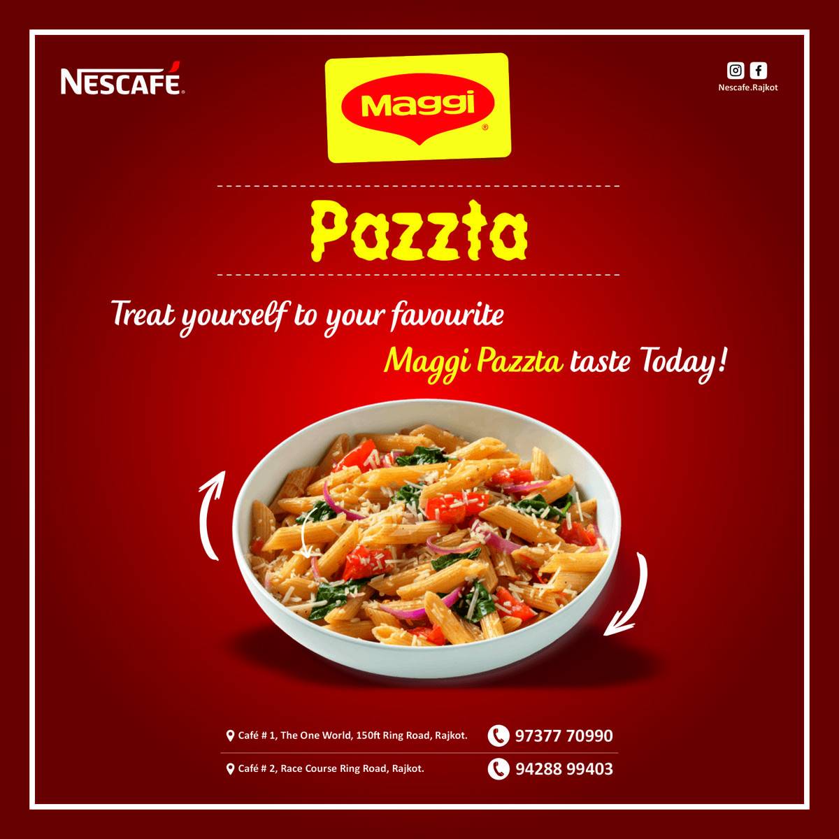 Nescafé, 150 Feet. Ring Road menu