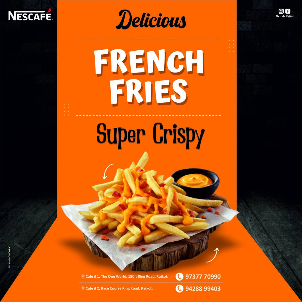 Nescafé, 150 Feet. Ring Road menu