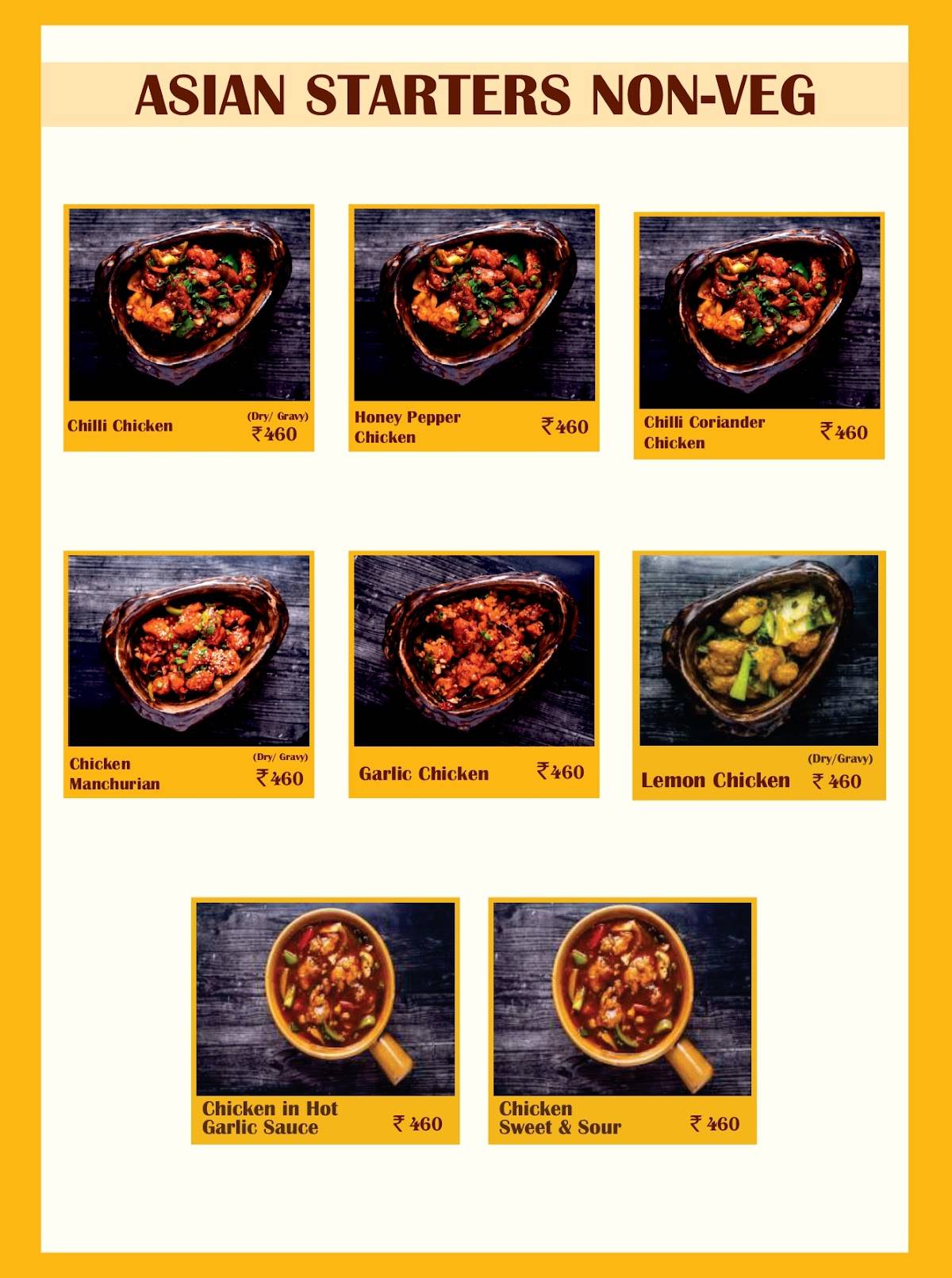 Sandoz Restaurant - Paschim Vihar menu