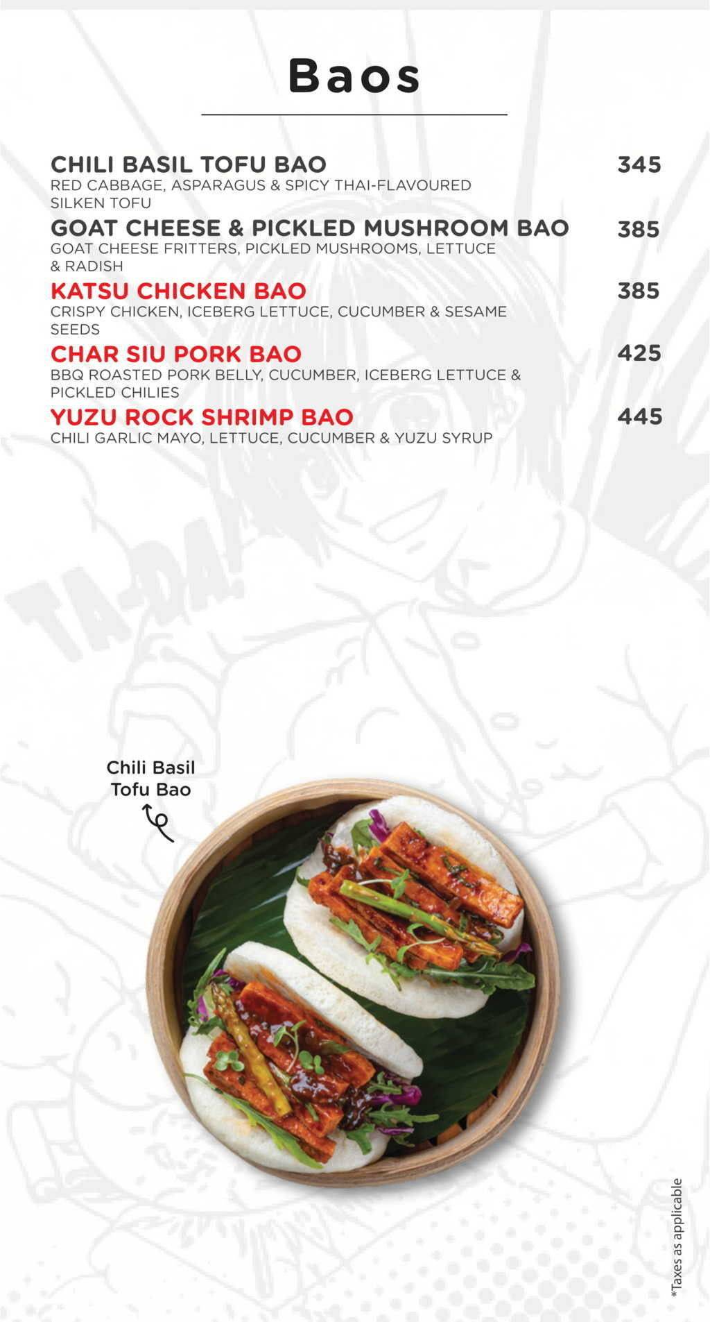 YouMee Greater Kailash 2 (GK2) menu