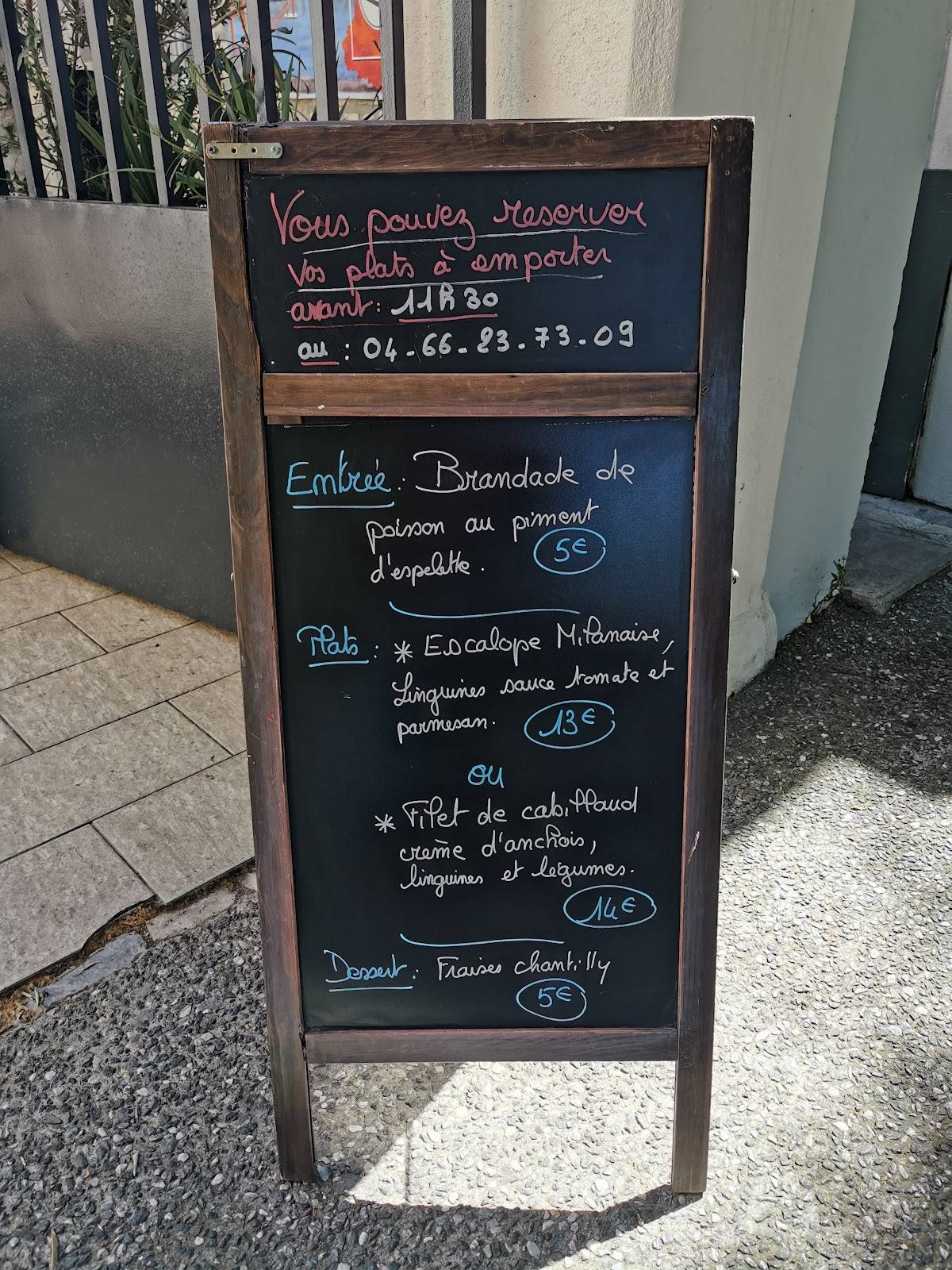 Menu de Ever'in